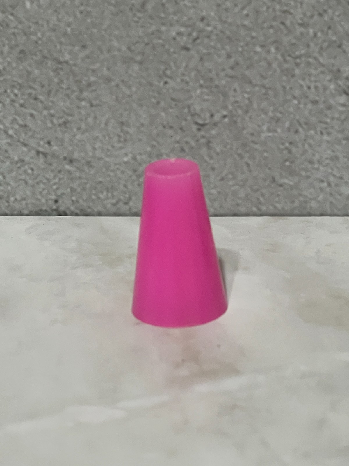 Vintage Plastic Cone Style 1 1/8″ Token – PINK