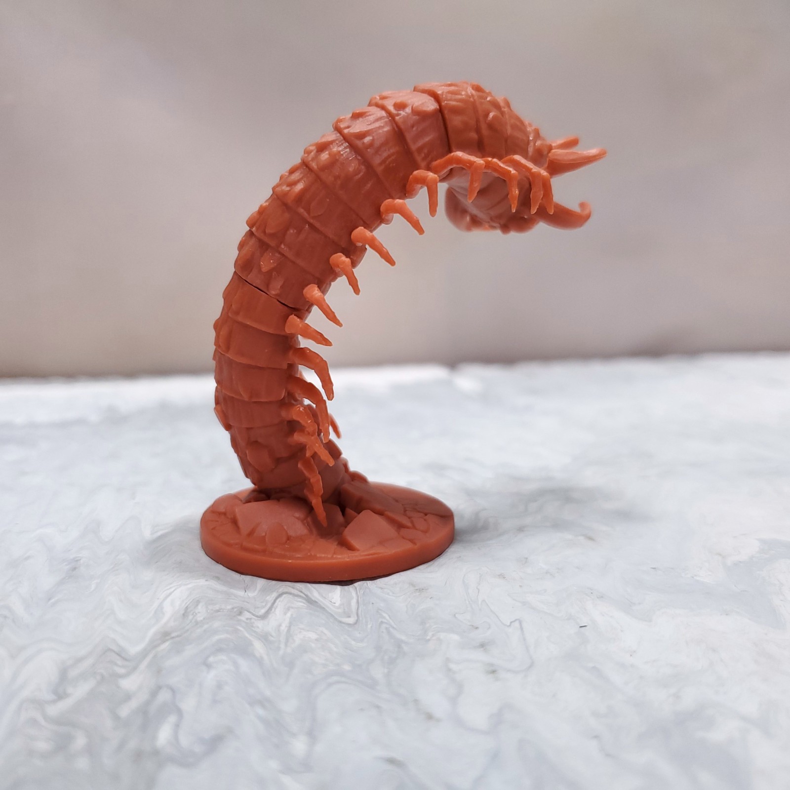 Terror Below Worm Mini Hidden Cache TPK WORM Figurine for board game 2 inch