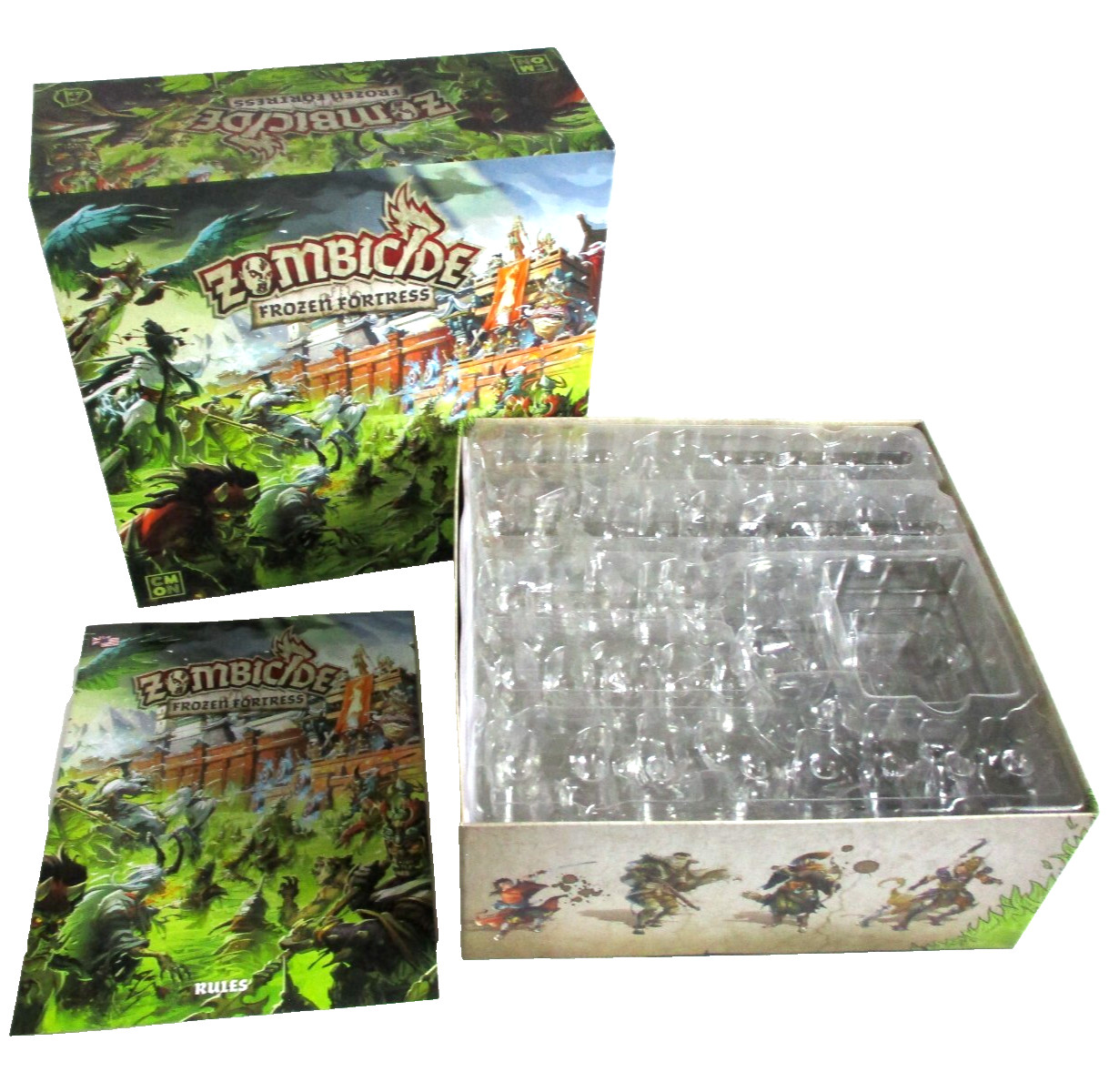 ZOMBICIDE: White Death Frozen Fortress GAME BOX REPLACEMENT C-Mon NEW!!