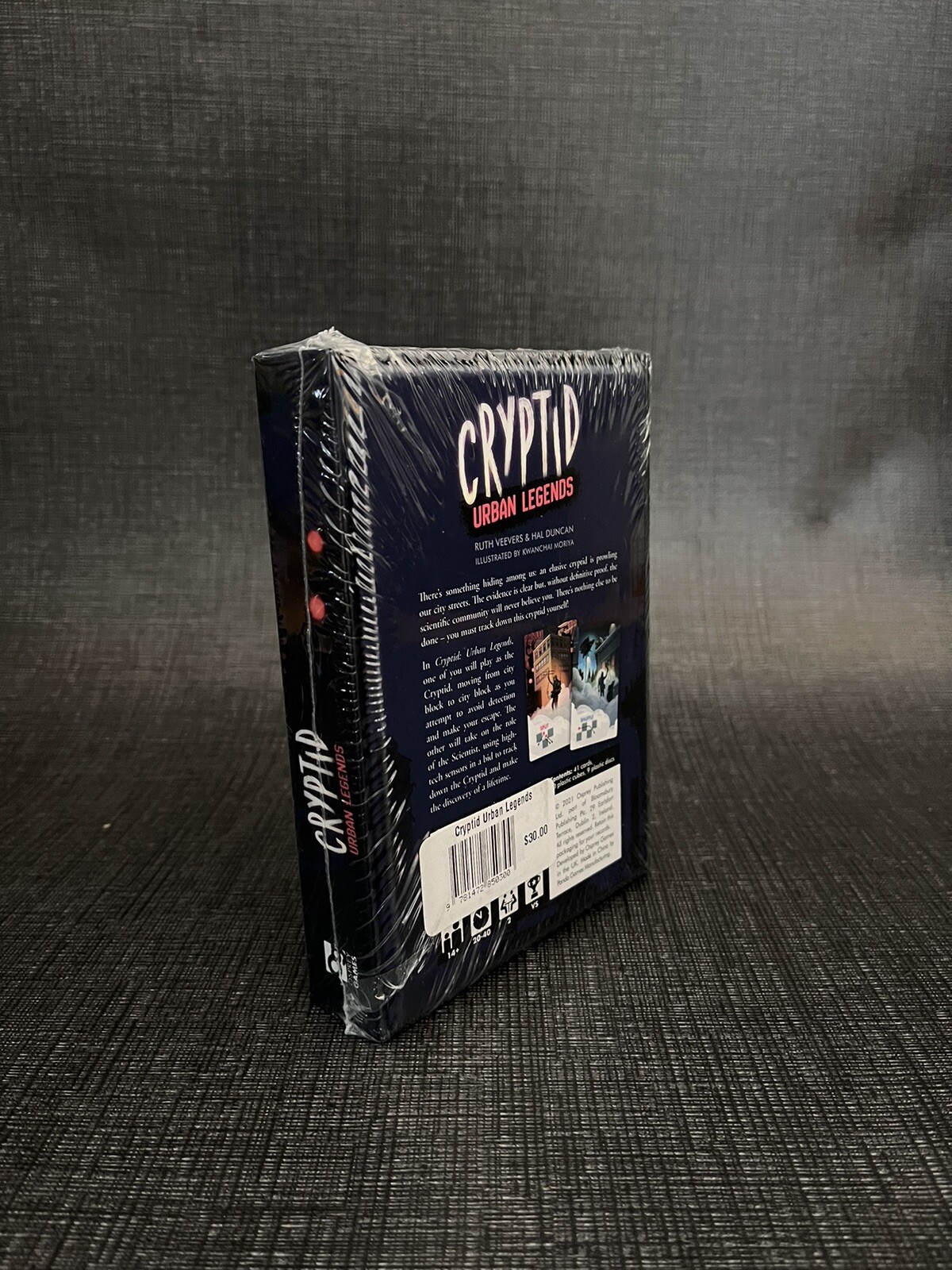 Cryptid: Urban Legends – A Competitive Asymmetric Deduction Game For 2 Players