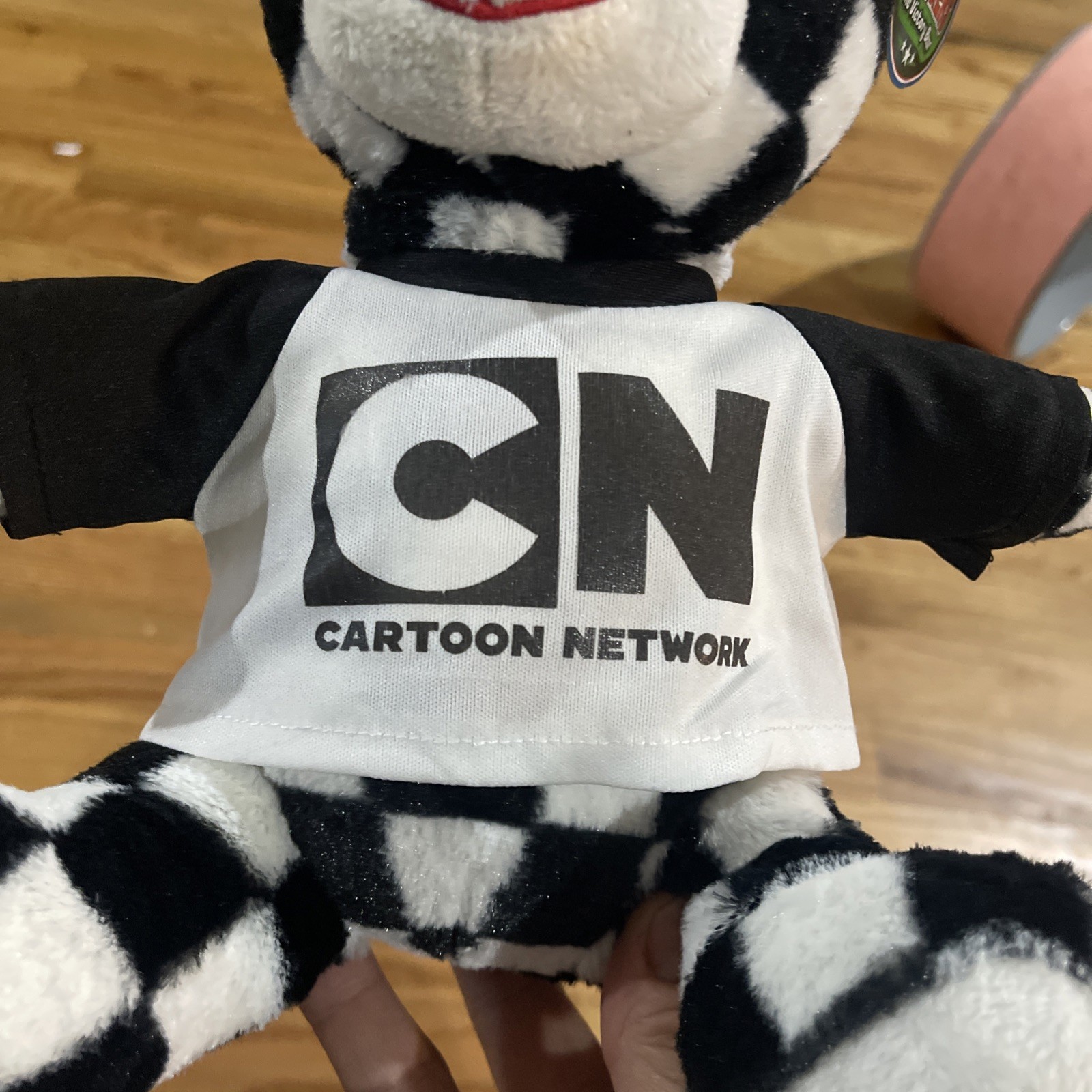 Checkers Bear. Cartoon Network Rare- Still Has Tags Attached.