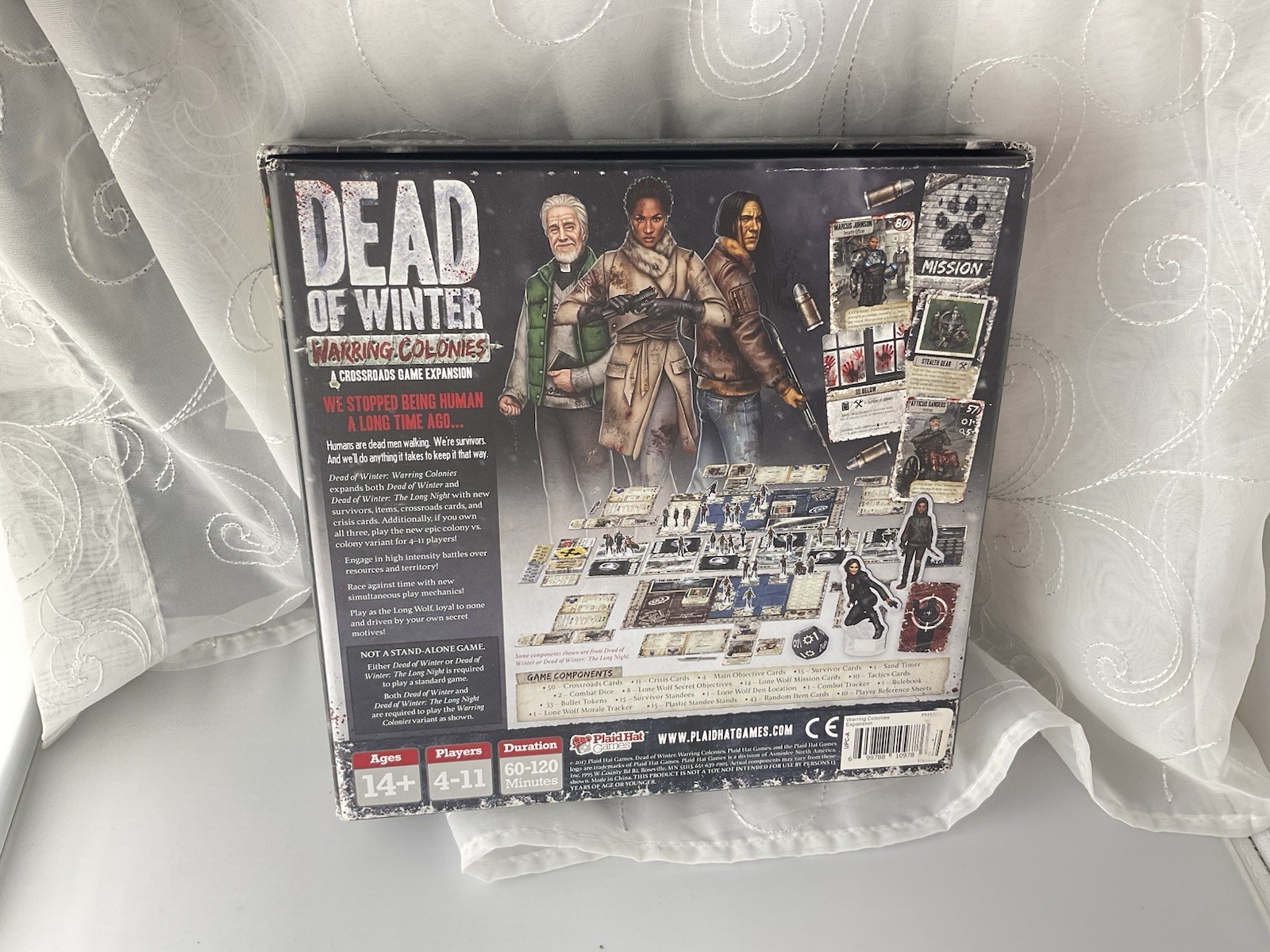 Plaid Hat Games Dead of Winter Horror Board Game Complete 2-5 Players PHG10000