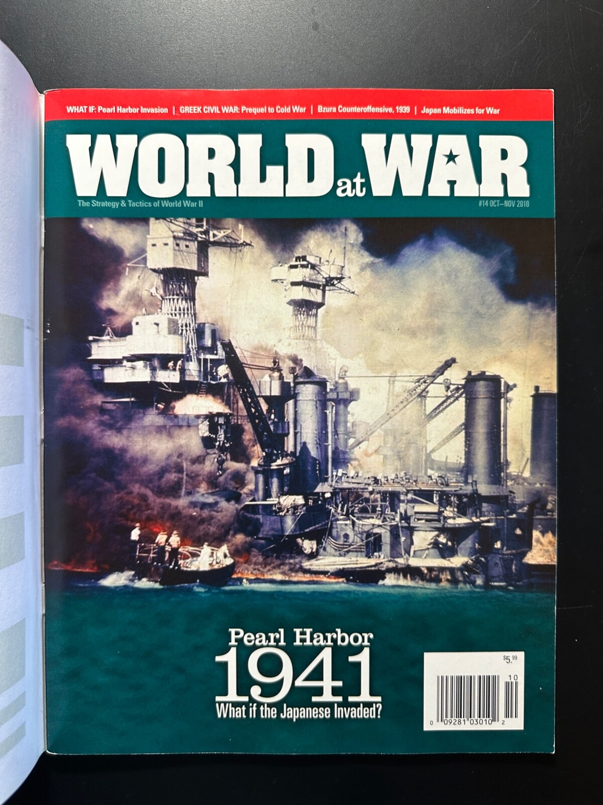 Decision Games: World at War Magazine #14 Oct-Nov 2010 Magazine Only (1074)