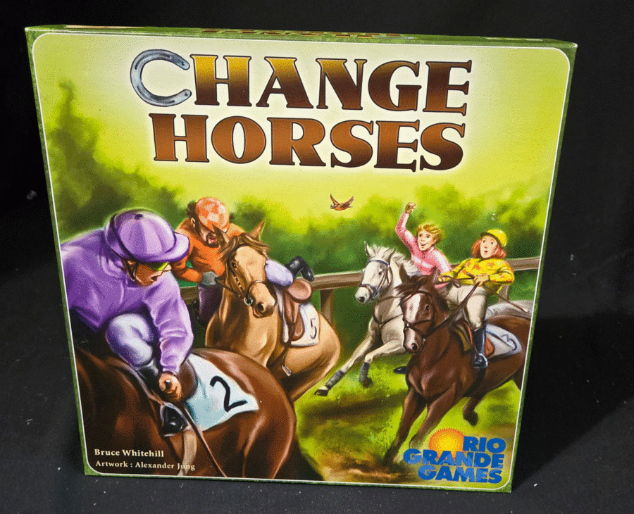 Change Horses Family Fun Horse Racing Board Game Rio Grande Games