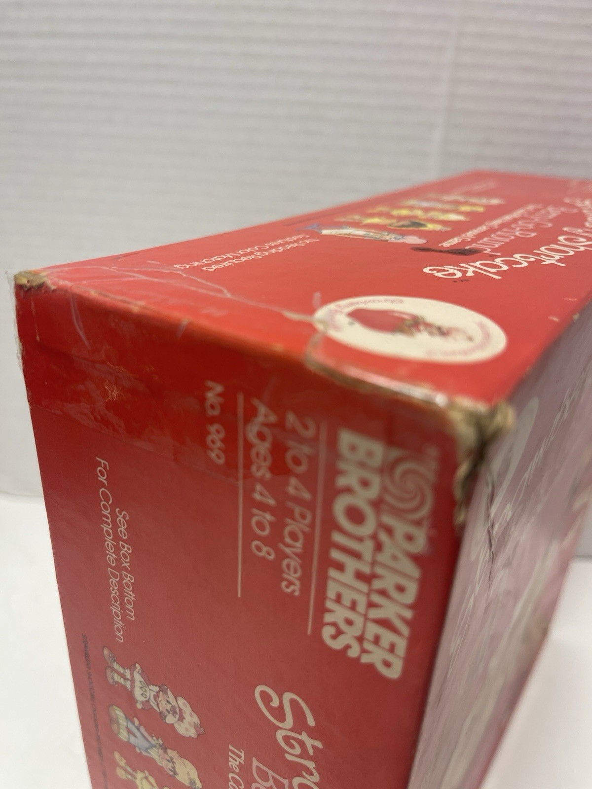 1981 Parker Brothers Strawberry Shortcake Berry-Go-Round Carousel Incomplete