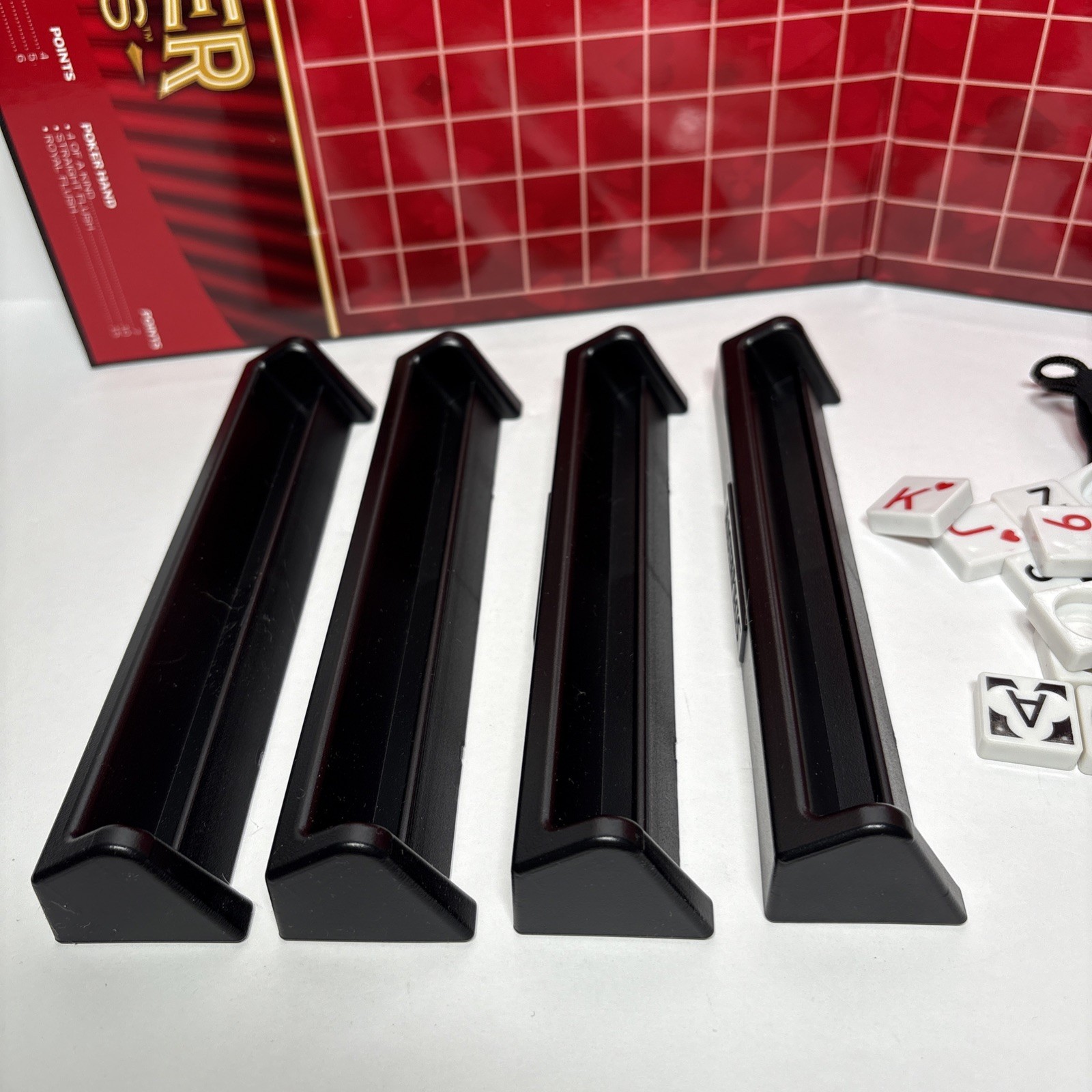 Masterpieces POKER TILES Board Game Strategy Tile Game Exciting Poker Action!