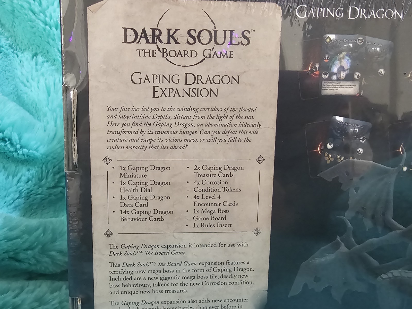 Dark Souls The Board Game – Gaping Dragon Expansion New and Sealed Steamforged