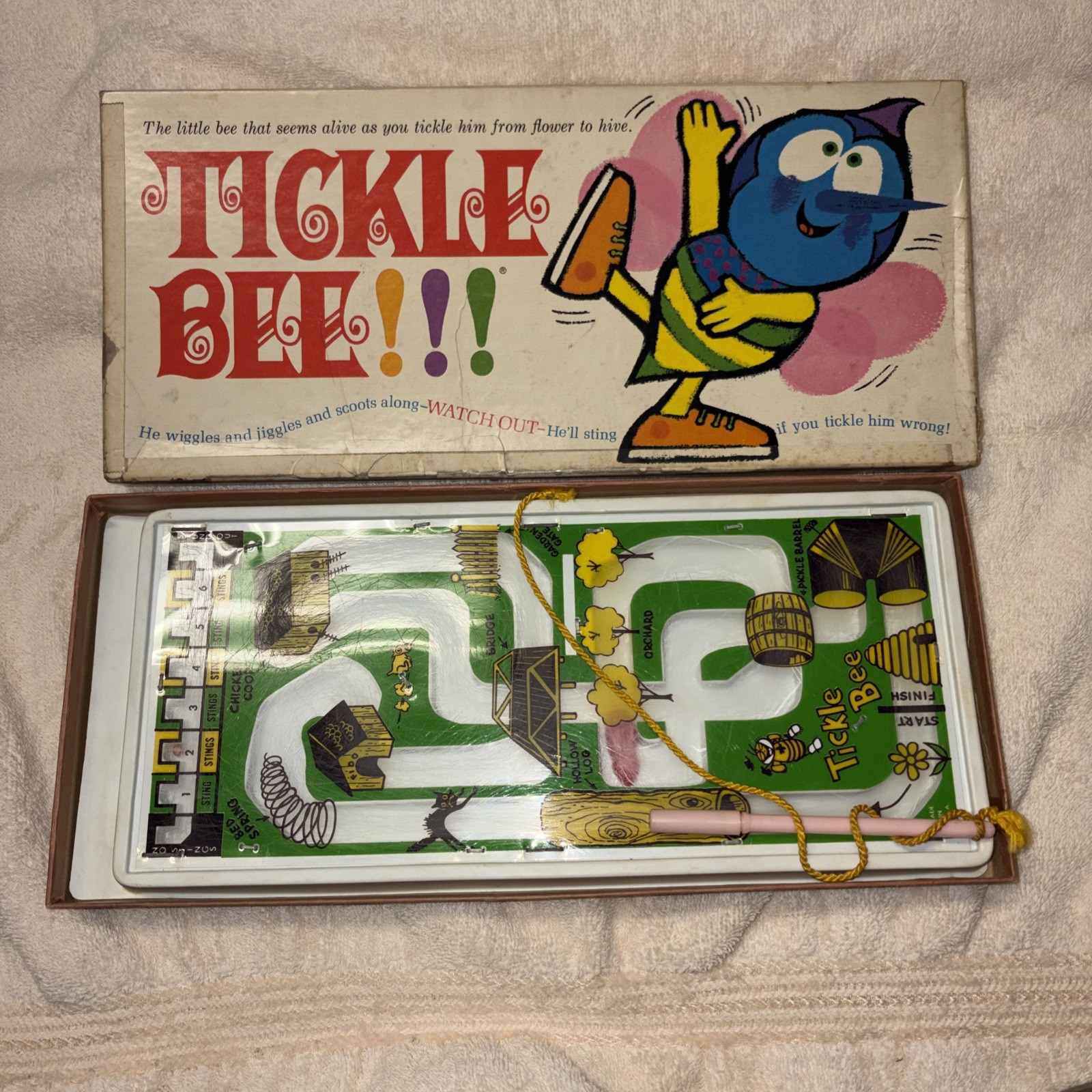 Vintage Tickle Bee!!! Game