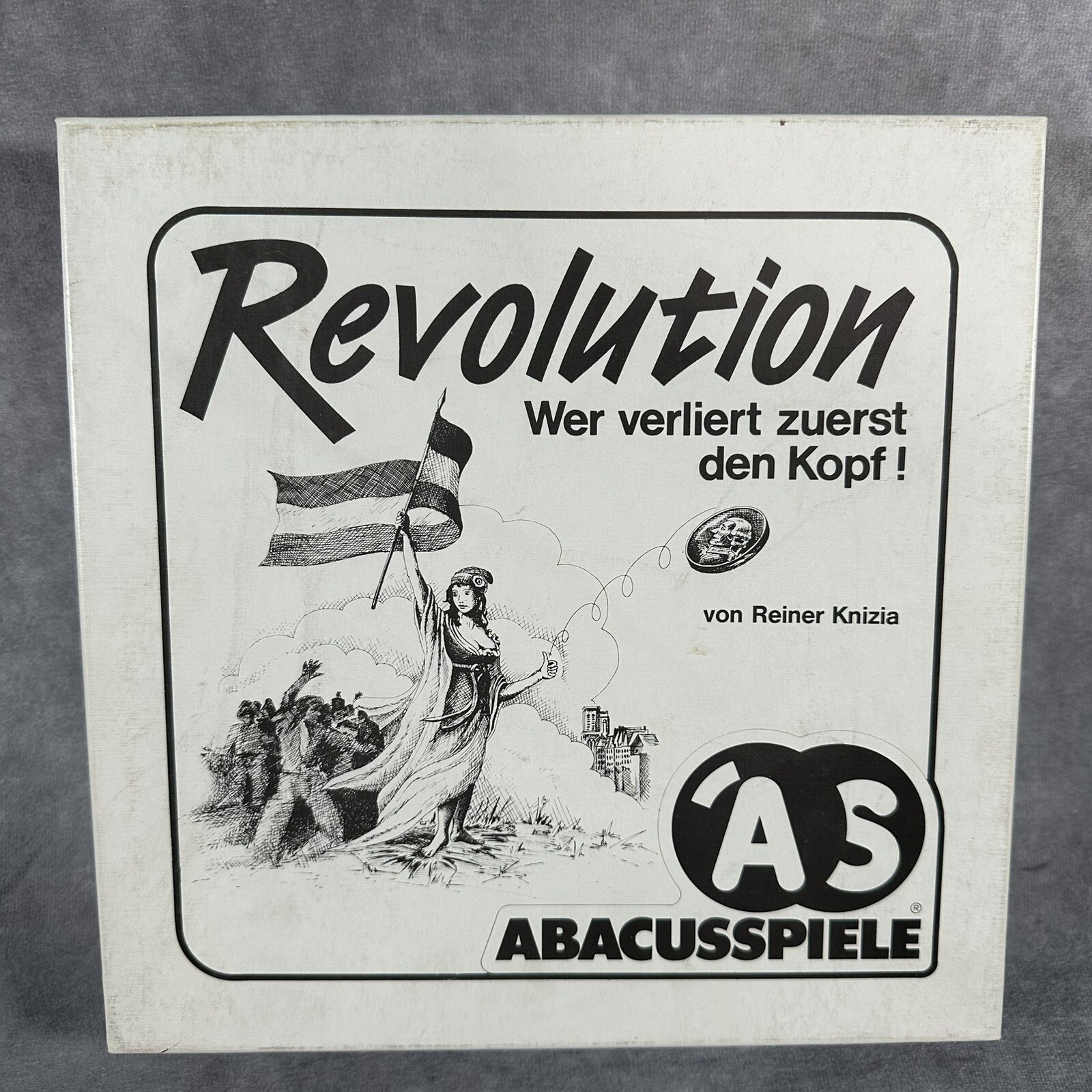 Abacus Boardgame Revolution (German Ed) Box VG+/EX 100% Complete