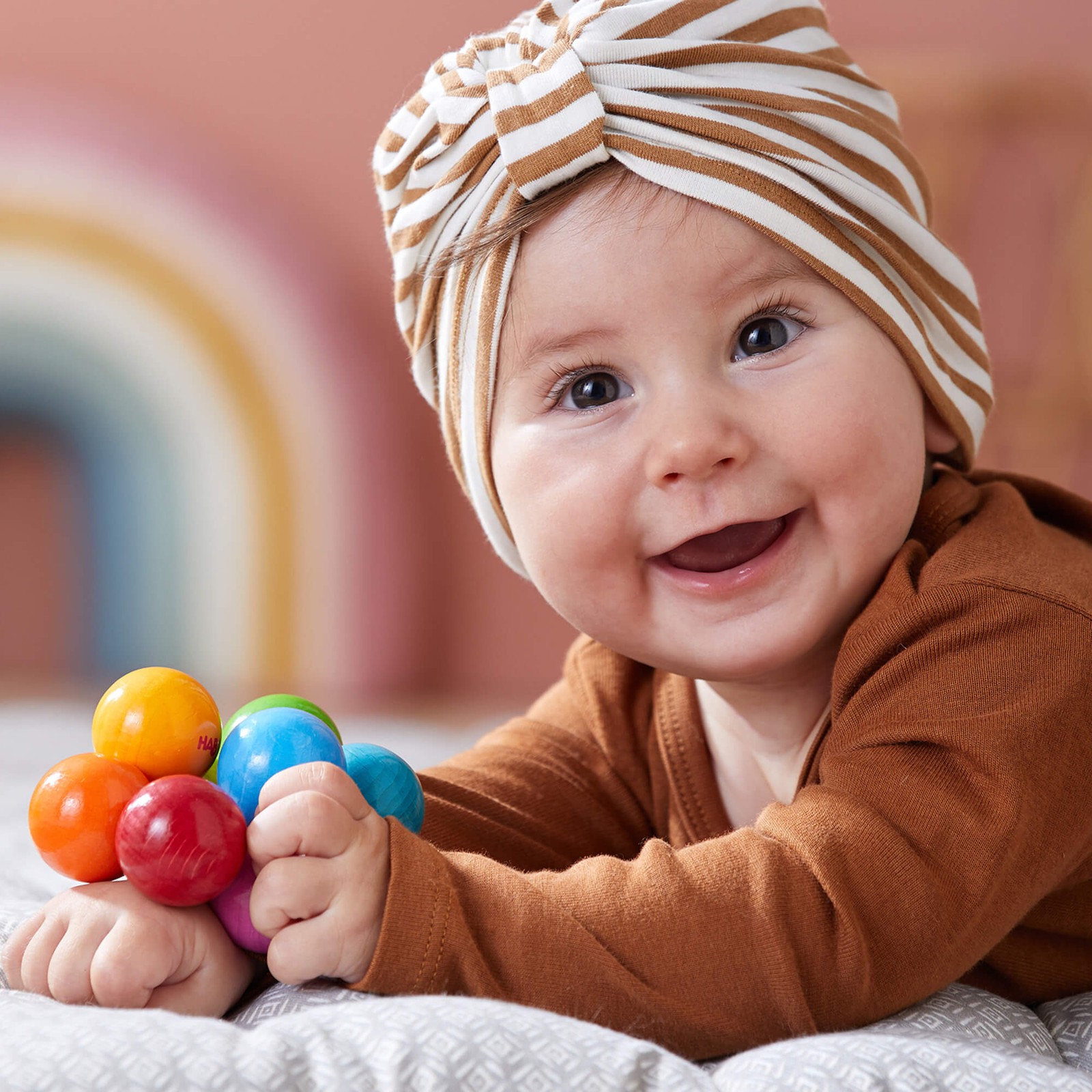 HABA Magica Wooden Baby Grasping & Teething Toy