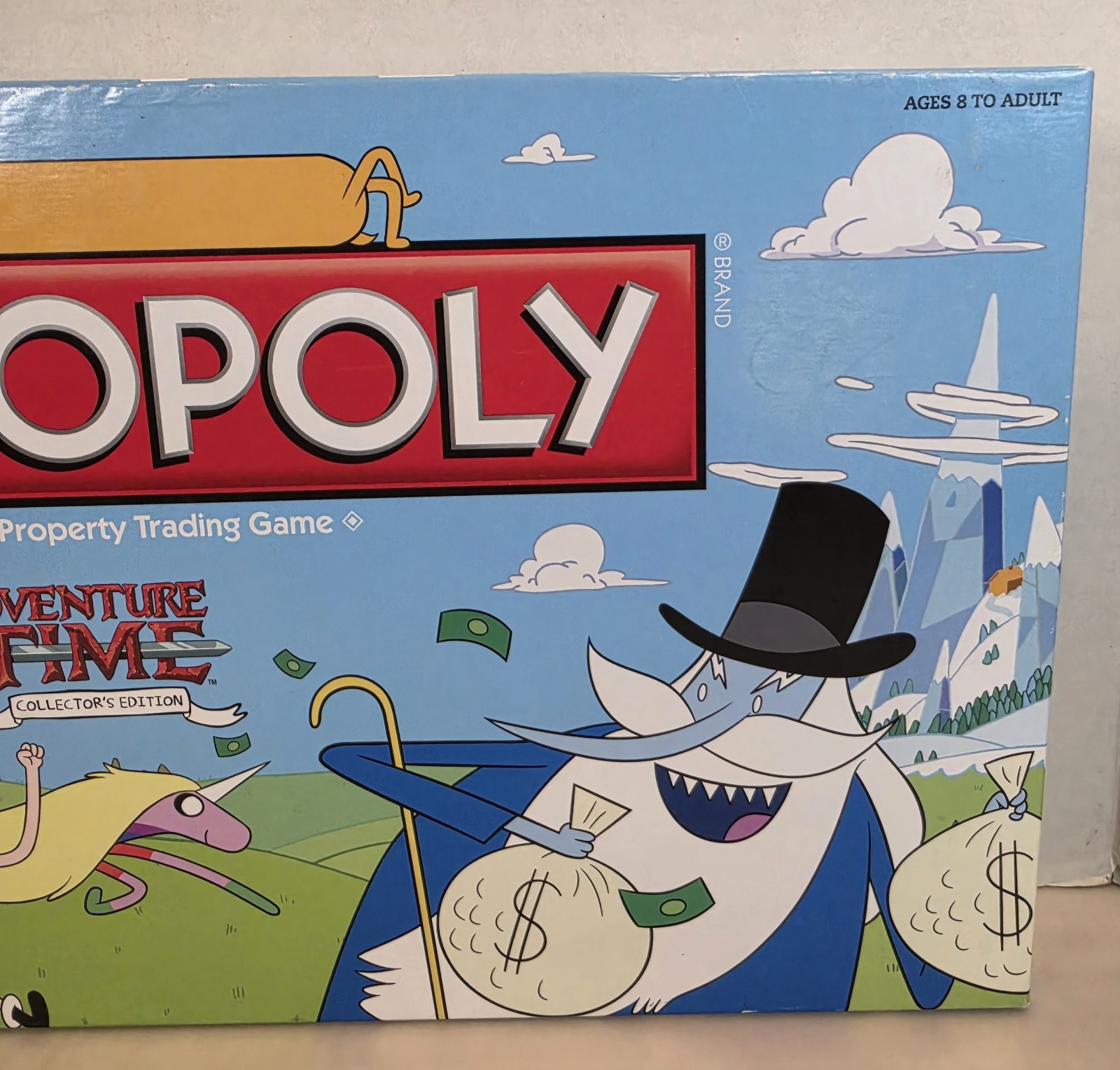 Monopoly Adventure Time Collector’s Edition Board Game Cartoon Network COMPLETE