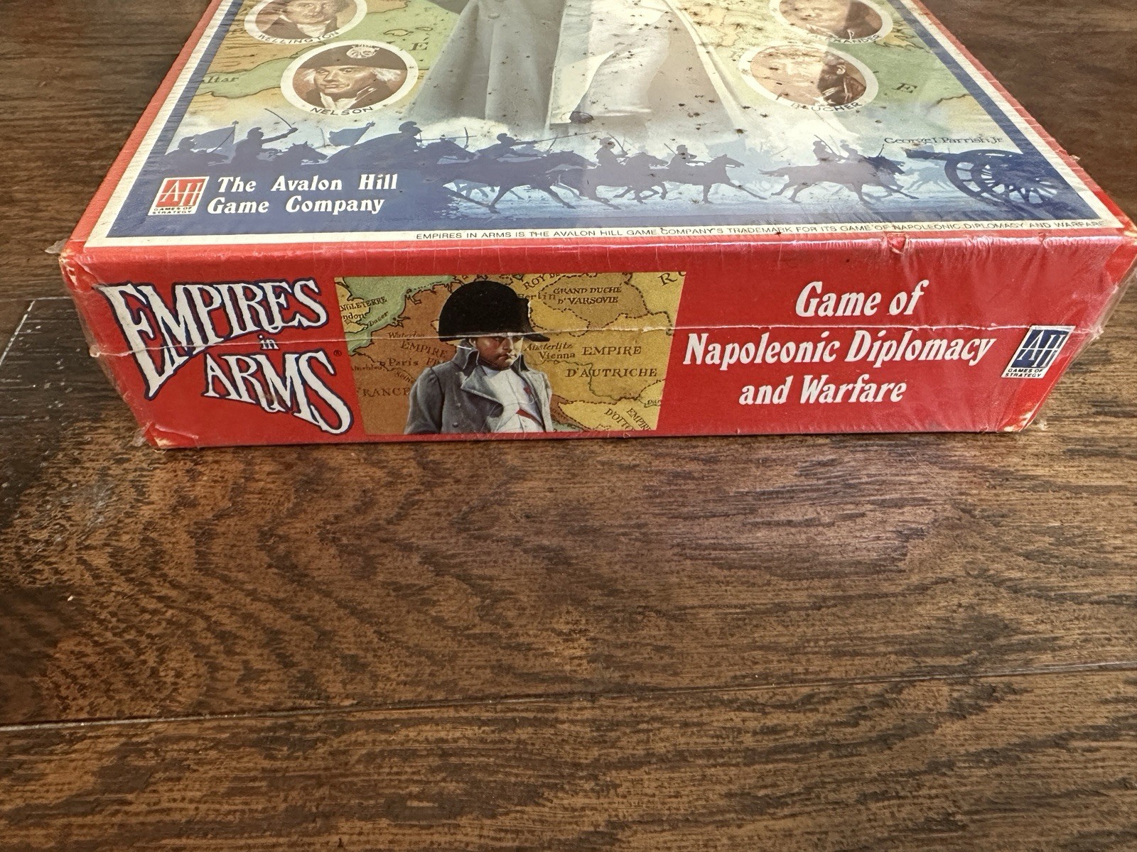 The Avalon Hill Game Company Empires in Arms Napoleonic Wars Bookcase Game 1986