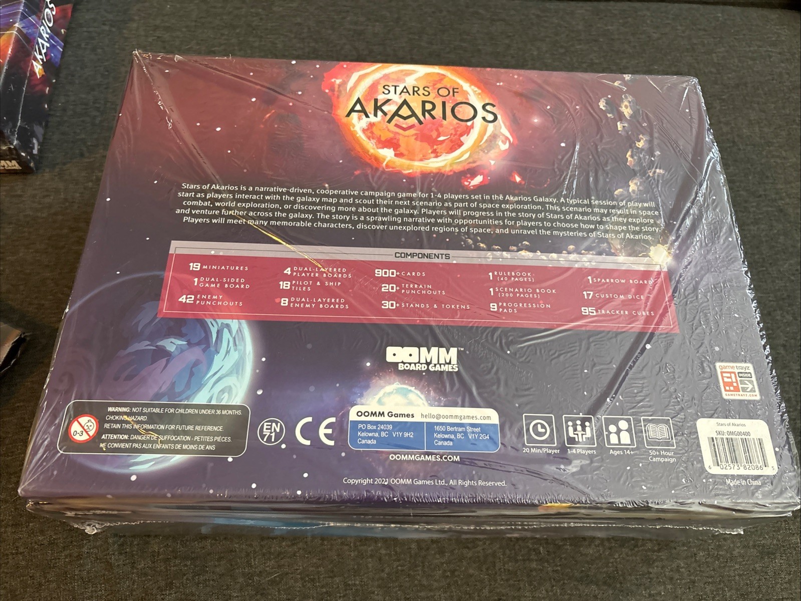OOMM Board Games Stars of Akarios Collection “Starlight” All In Edition