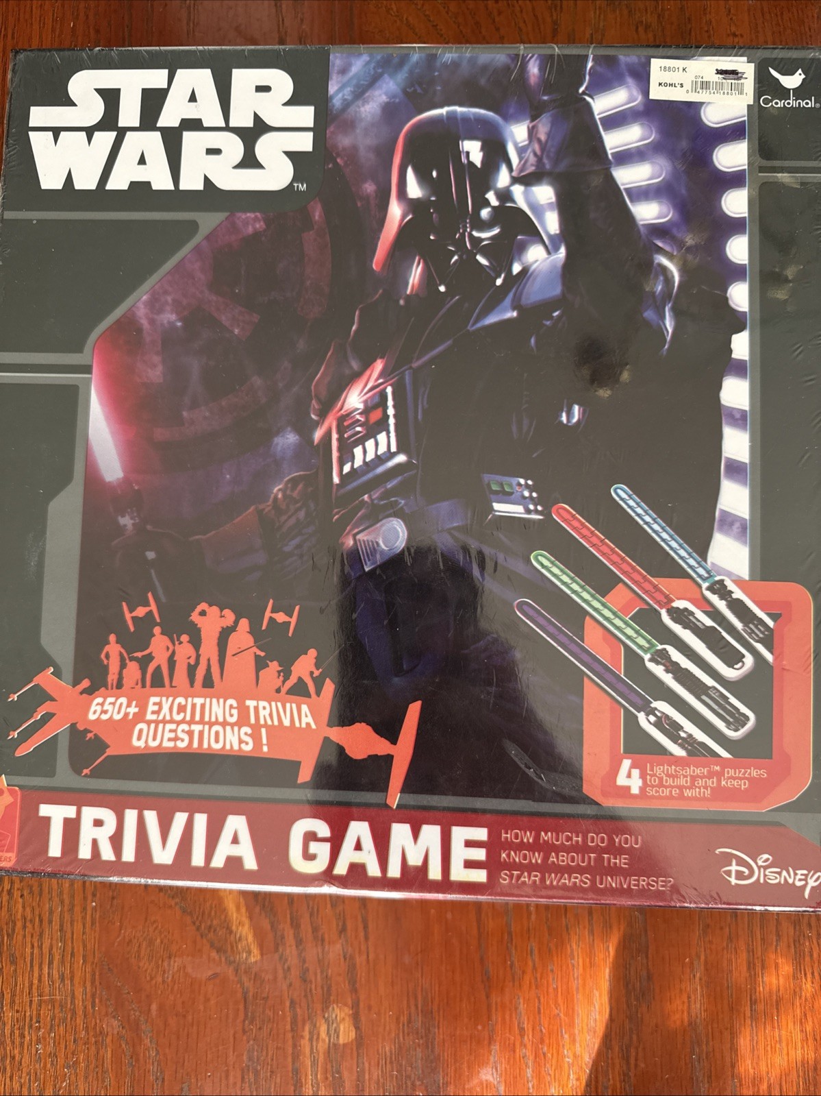 Disney Star Wars Trivia Game 650+ Questions Includes Top Trumps Supercard New