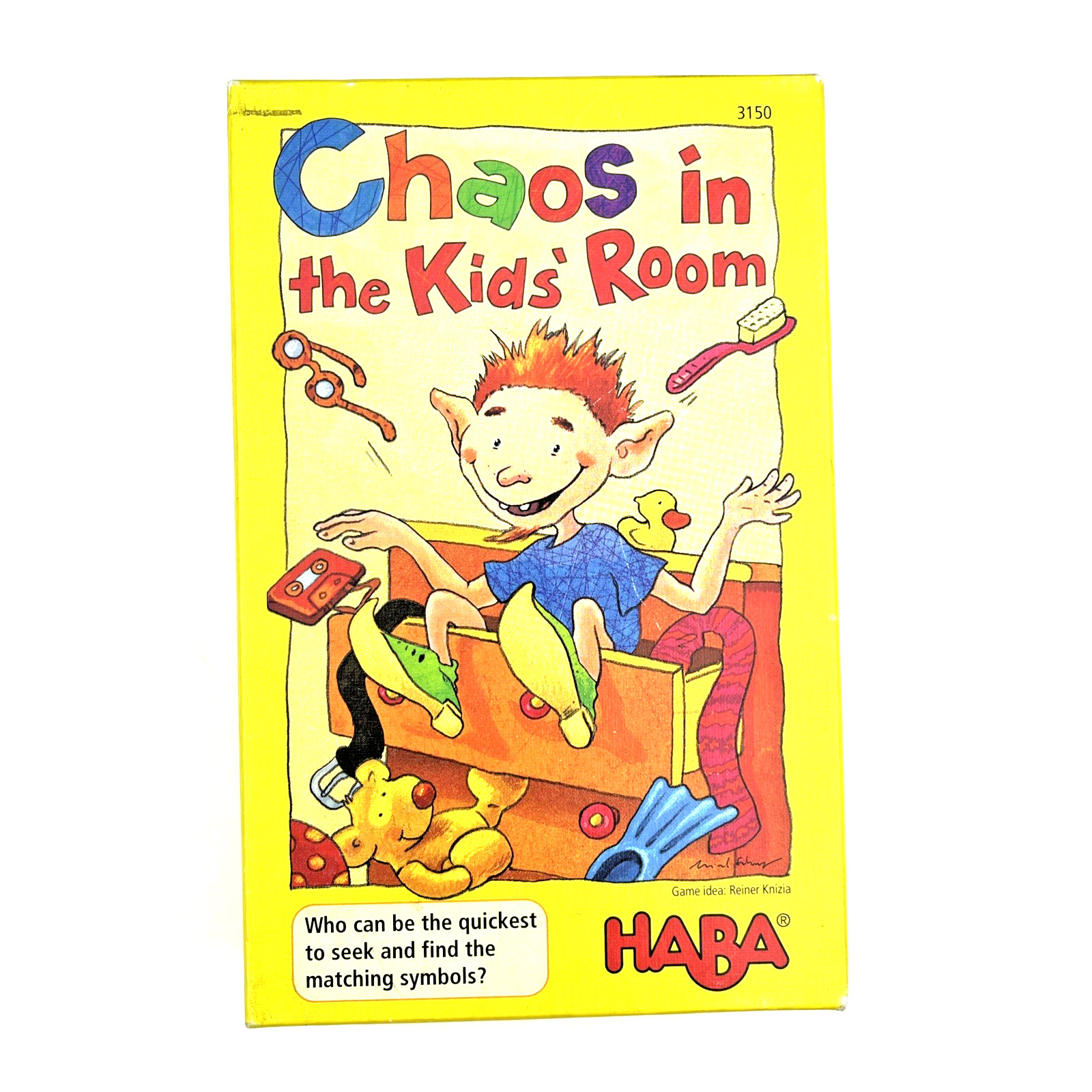 HABA Chaos in the Kids’ Room 2006 Children’s Tile Matching Game Germany COMPLETE