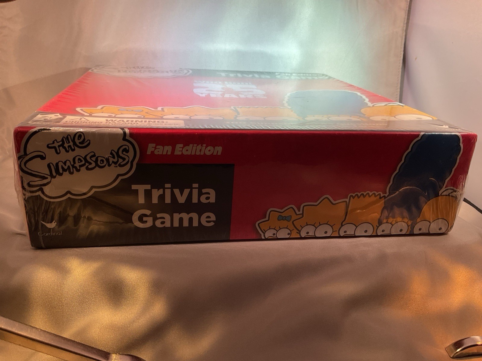 Cardinal The Simpsons Trivia Game Fan Edition “Woo Hoo! 25 Years”, 2+ Players