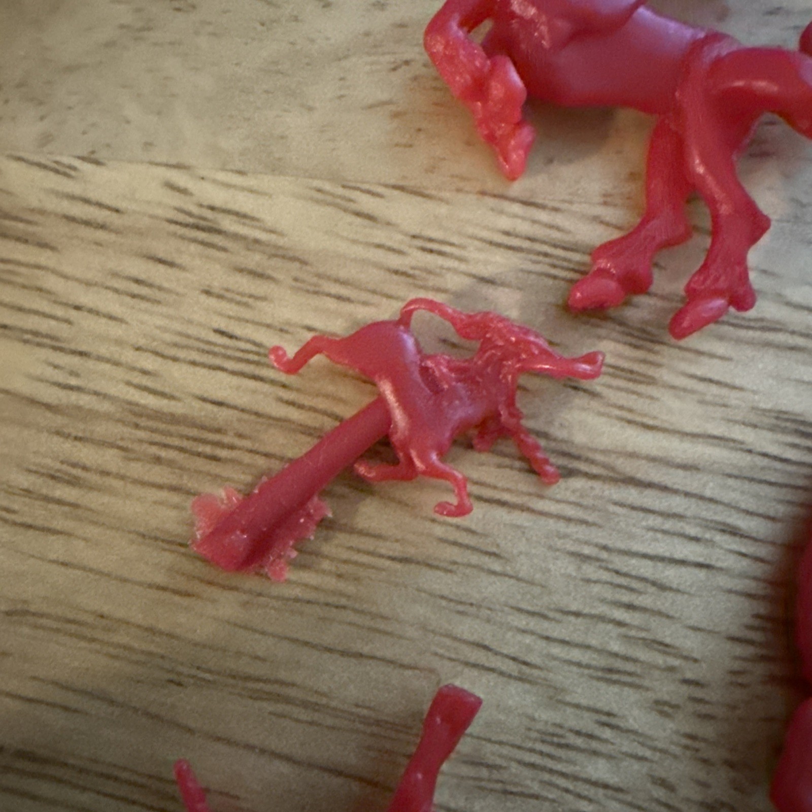 Plastic Feathers And Pegasus/Unicorns Vintage (Unknown Game) Estate Sale Find