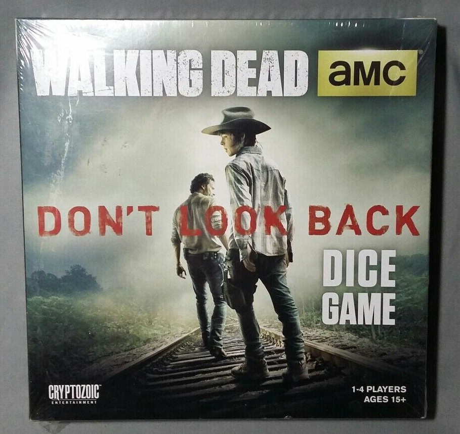 The Walking Dead AMC Don’t Look Back Dice Board Game