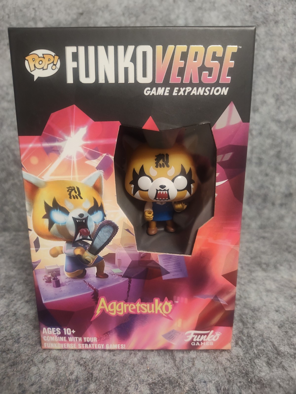 Funkoverse Aggretsuko 100 Game Expansion Sealed Box