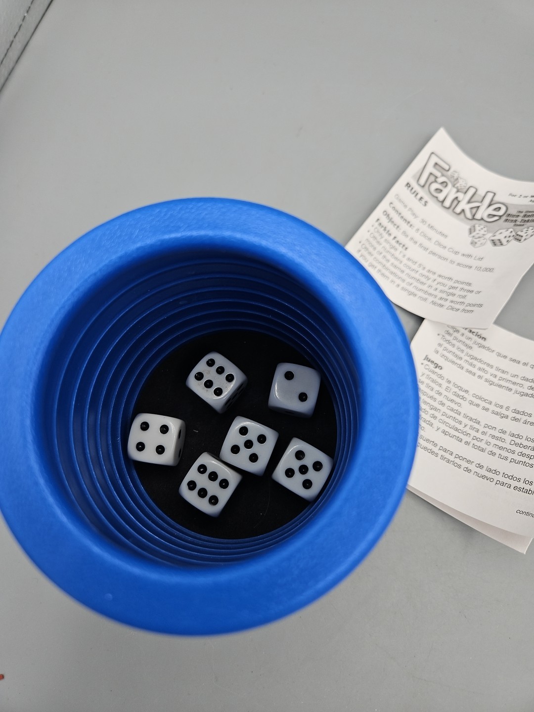 Farkle The Classic Dice-Rolling Risk-Taking Game By Patch Products