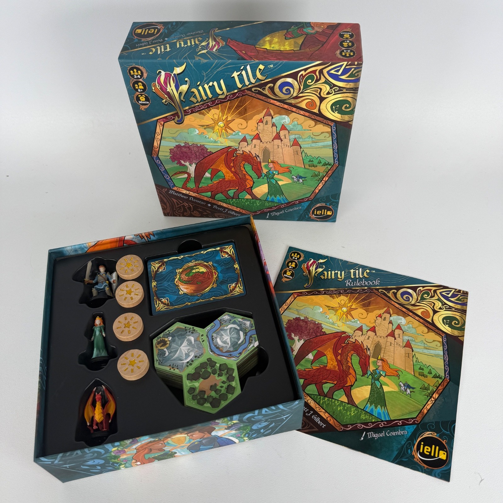 Fairy Tile Board Game Fantasy Strategy Storytelling 2-4 player ages 8+