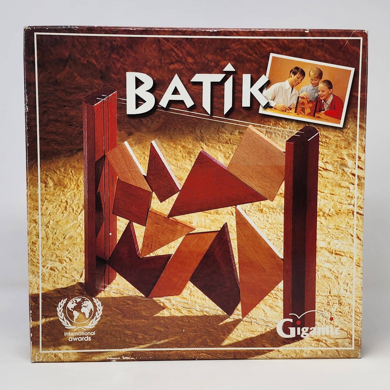 Gigamic Batik 1997 Complete Wooden Abstract Strategy Game Kris Burm France