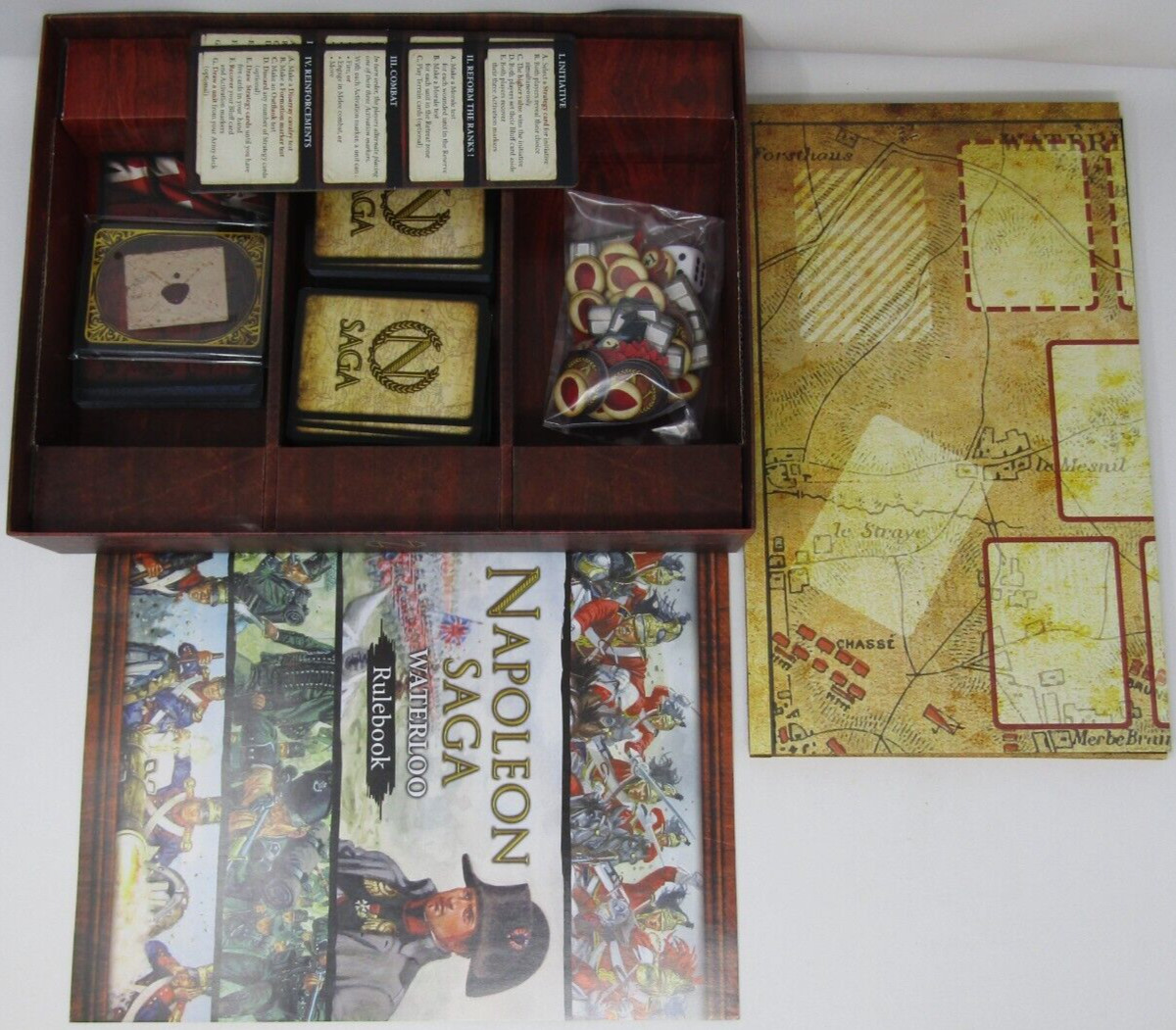 Napoleon Saga Waterloo Second Edition Board Game