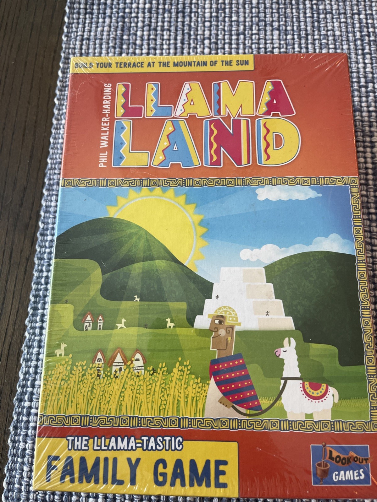 Llama Land Family Board Game Phil Walker-Harding Lookout Games NEW Sealed