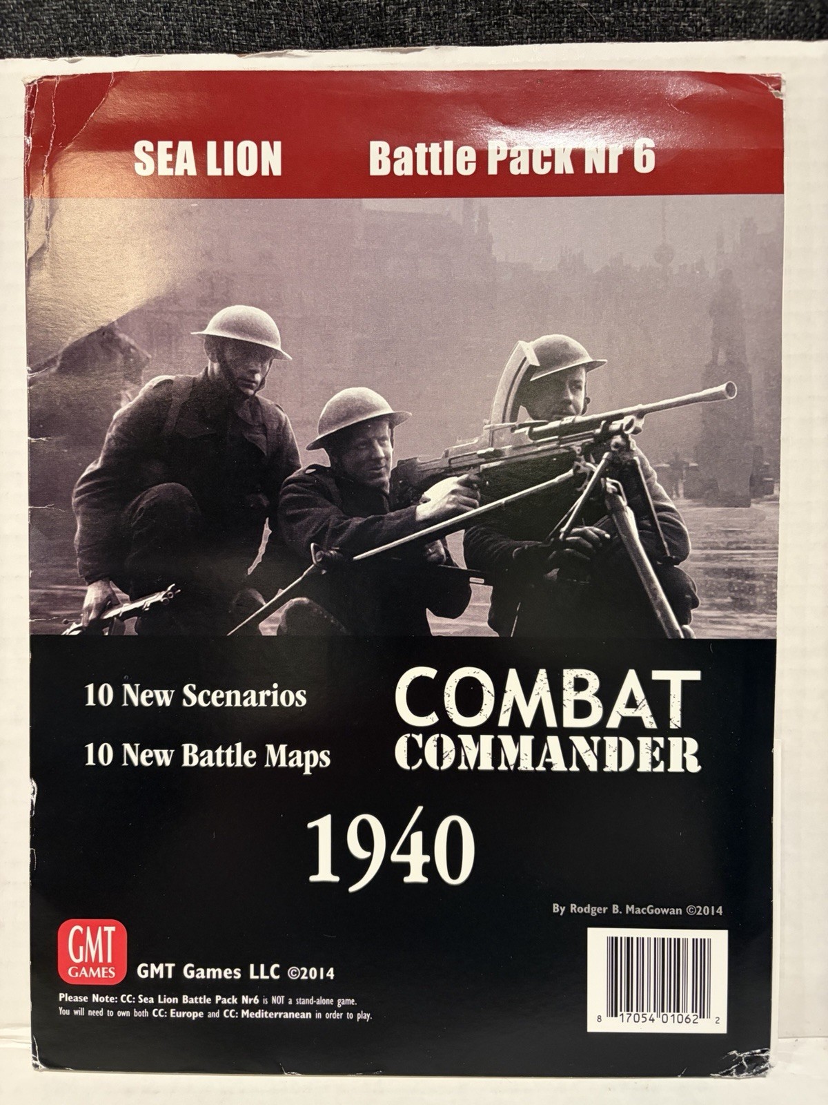 GMT Combat Commander Battle Pack Nr 6 Sea Lion 2014 Nice!