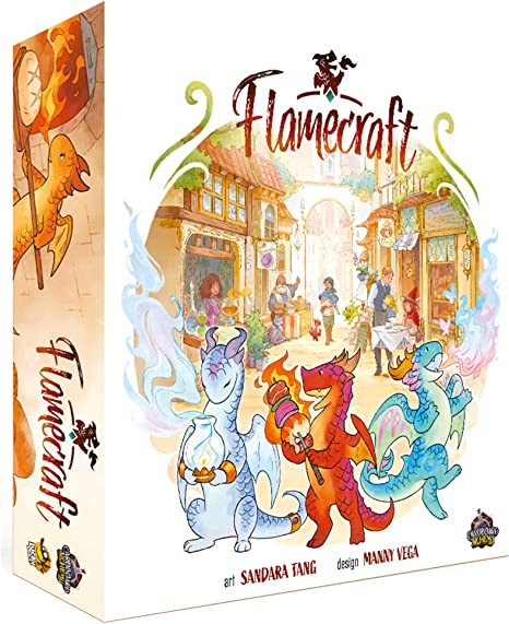 Lucky Duck Games: Flamecraft – Board Game