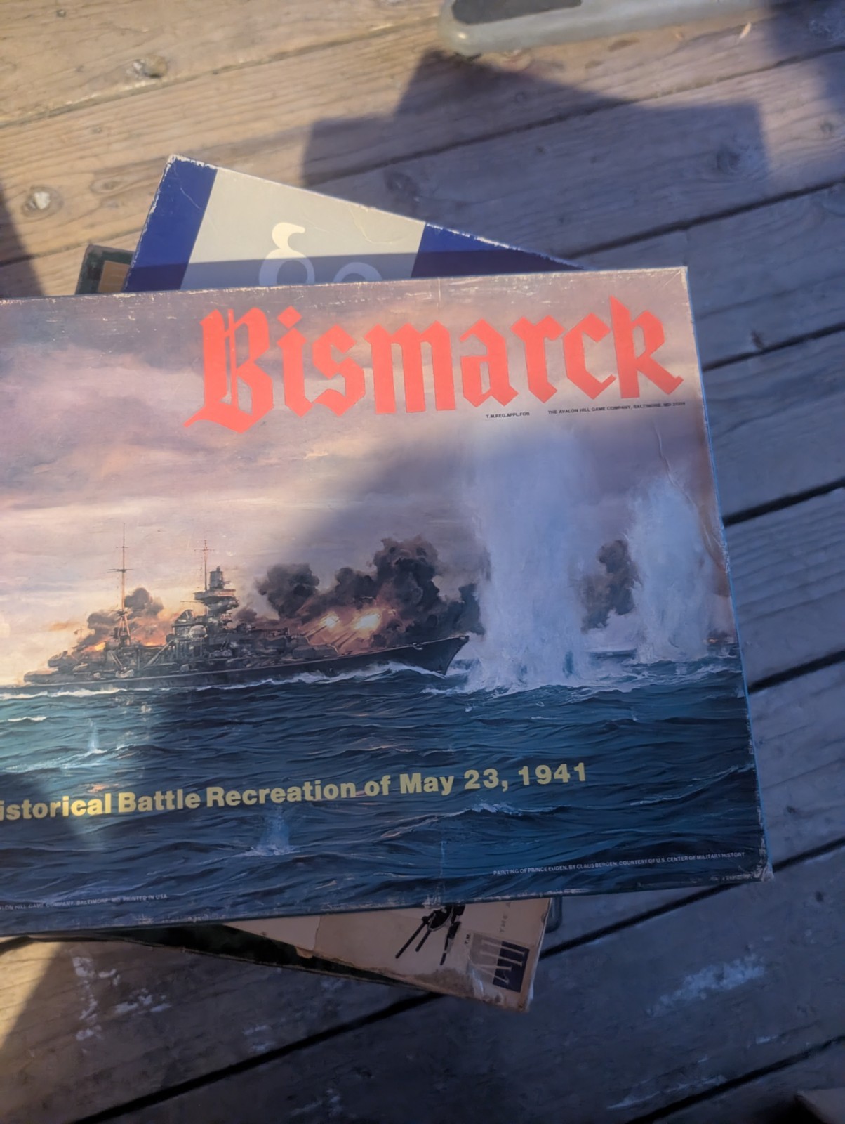 The Avalon Hill Game Company Bismarck War Board Game Historical 2+ Players 12+