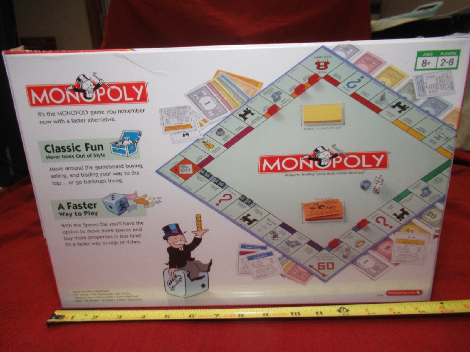 2007 Hasbro Monopoly Board Game, Parker Brothers New, Factory Sealed!