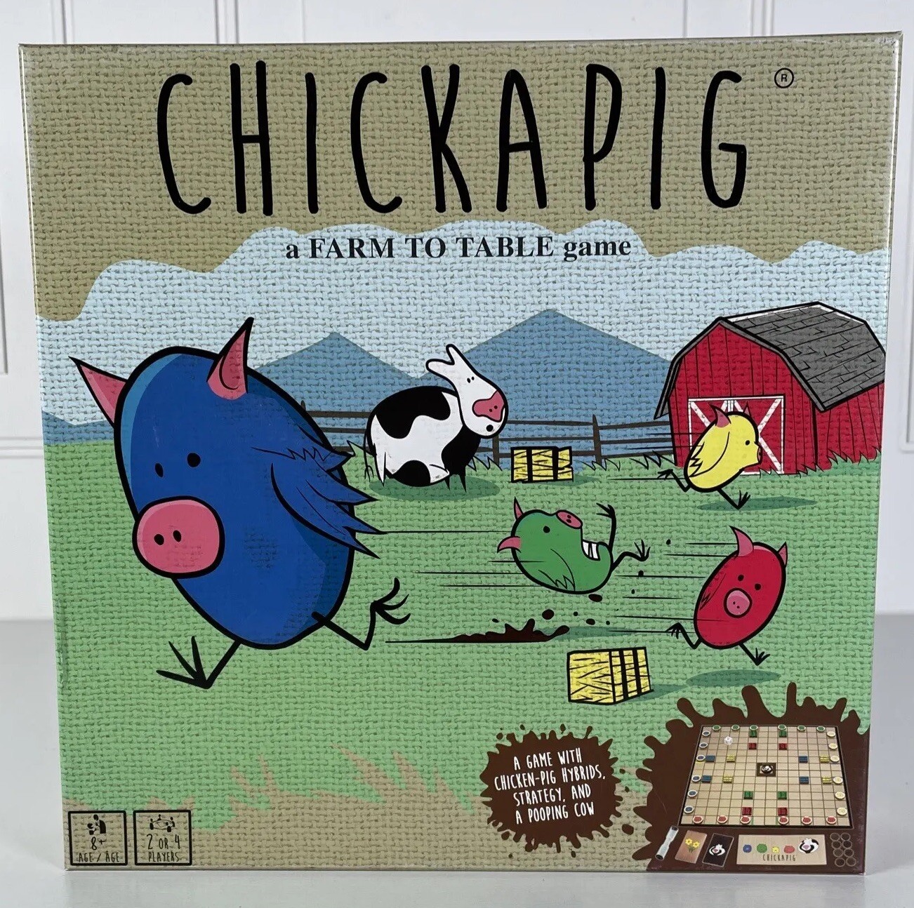 Chickapig Strategic Board Game Family Friendly Game – Family Board Game