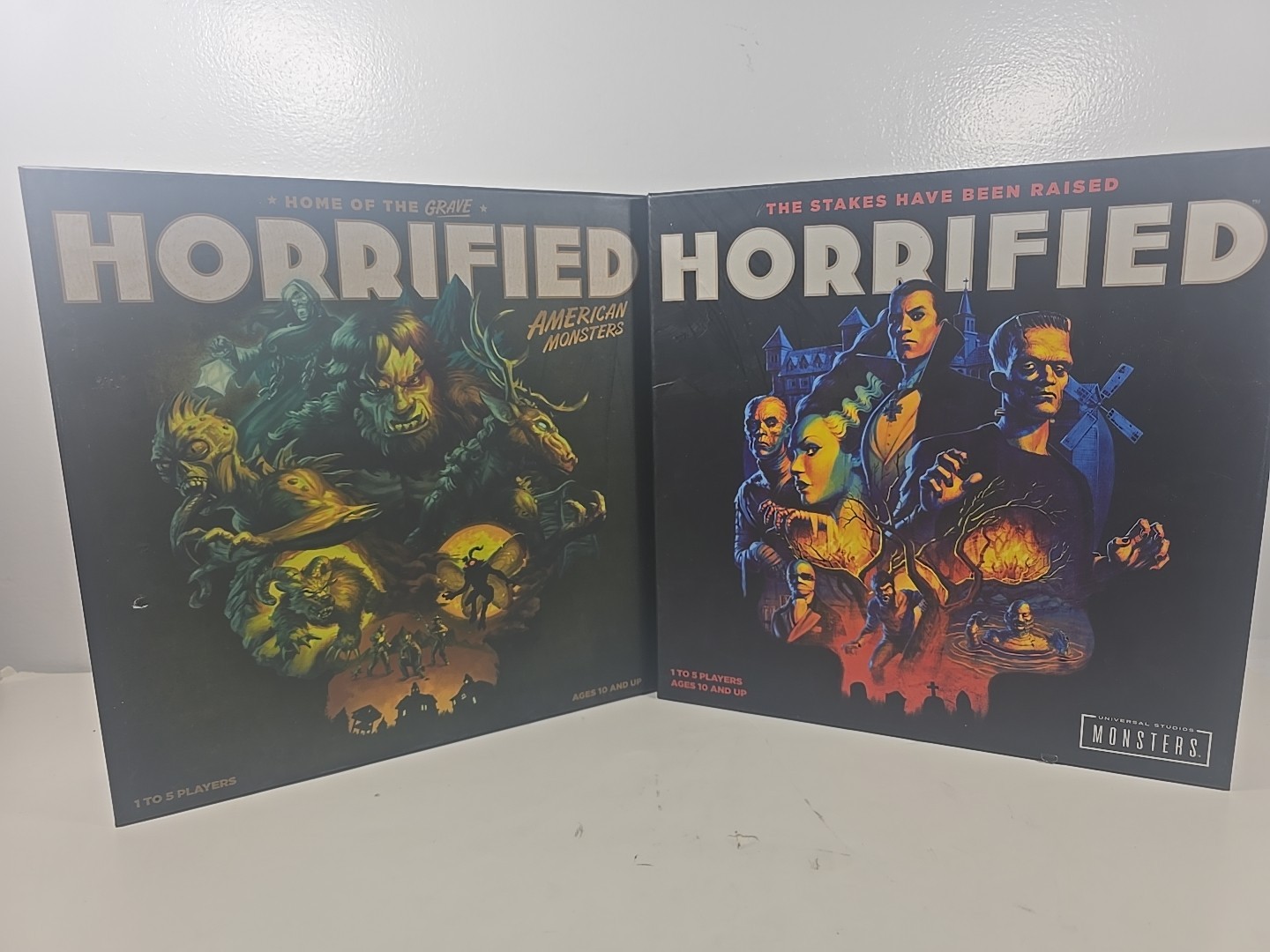 Ravensburger Horrified: Universal Studios Monsters + American Monsters Complete