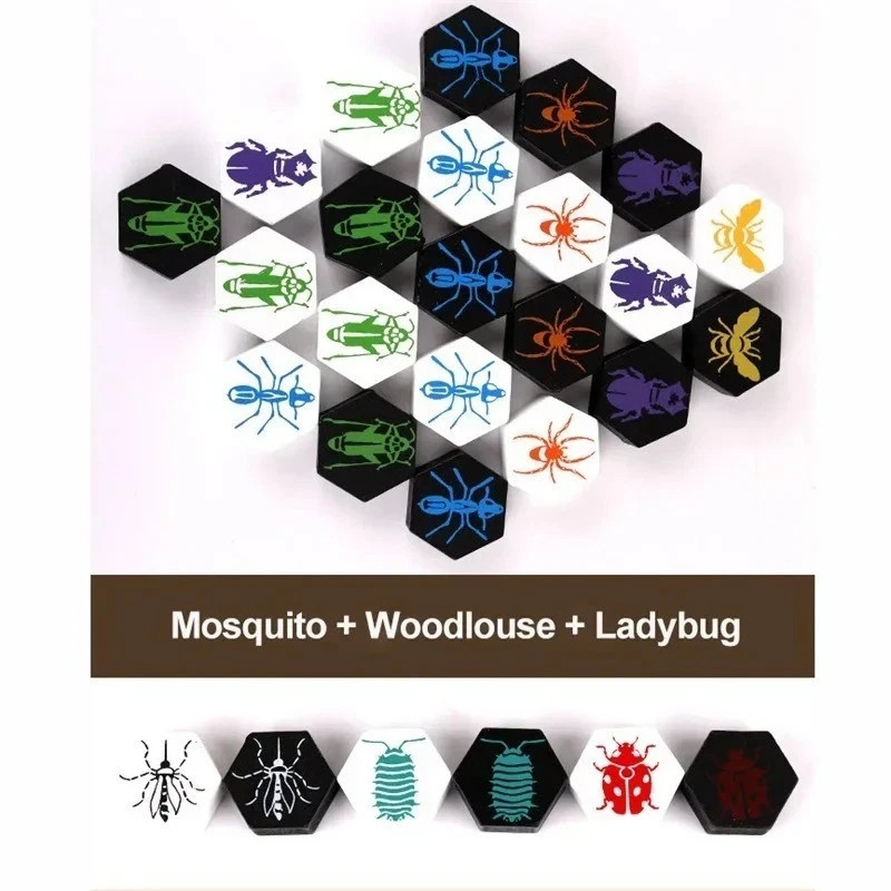 Hive Board Game 2 Player Family Fun Strategy Travel Party Entertainment Game
