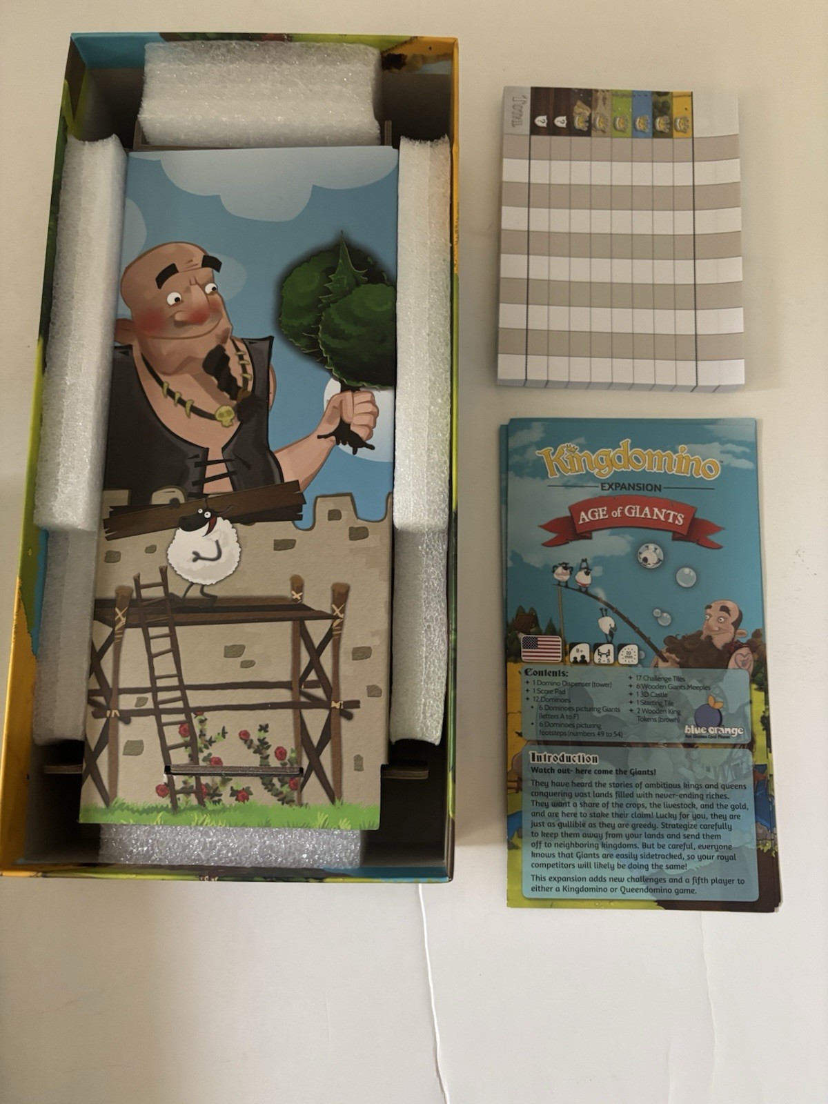 Kingdomino Royal Pack Original Kingdomino & Age Of Giants Expansion Games