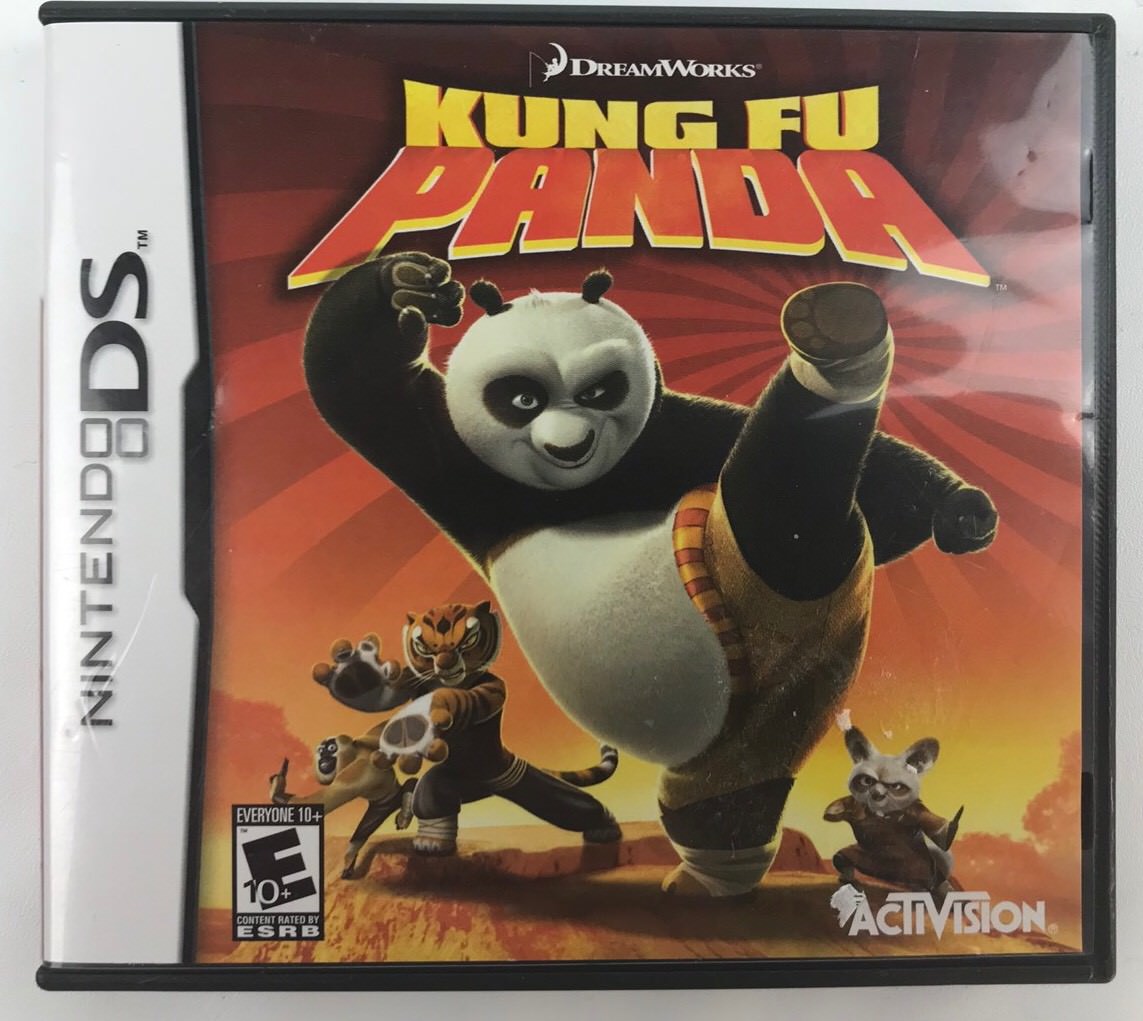 Kung Fu Panda Nintendo DS Video Game And Case No Instruction Booklet Dream Works