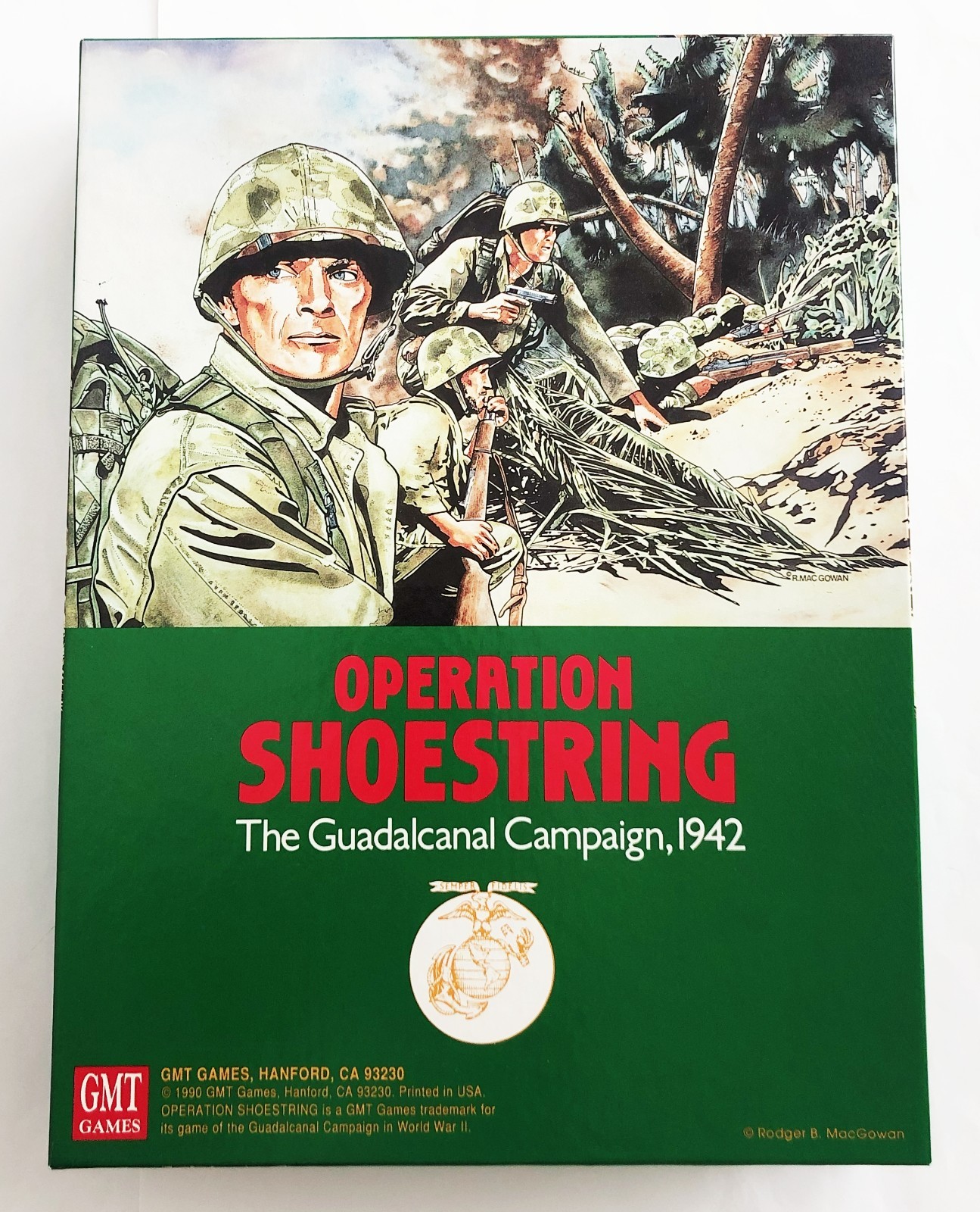GMT Operation Shoestring ~ 1990 New Unpunched ~ Guadalcanal