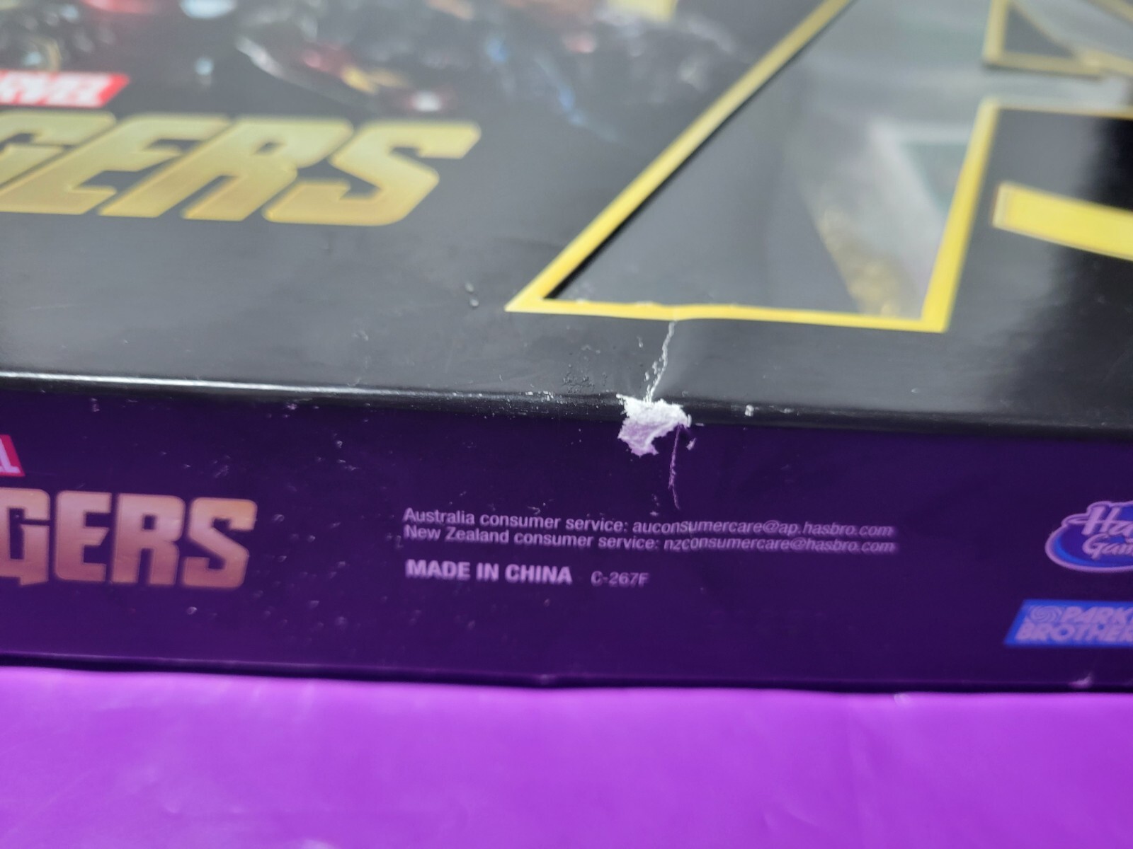 Monopoly MARVEL Avengers Special Edition Collection Golden Tokens