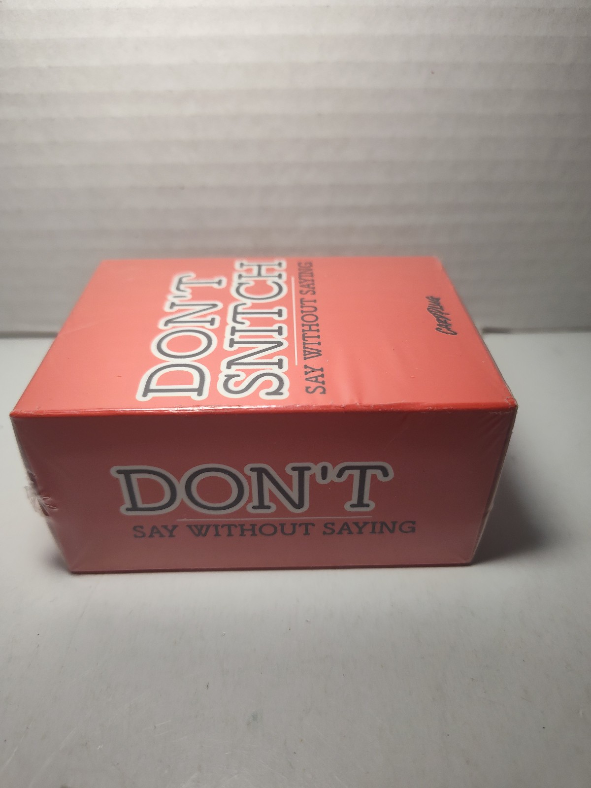 Card Plug Don’t Snitch Urban Word Challenge Game – Family Party – New Sealed
