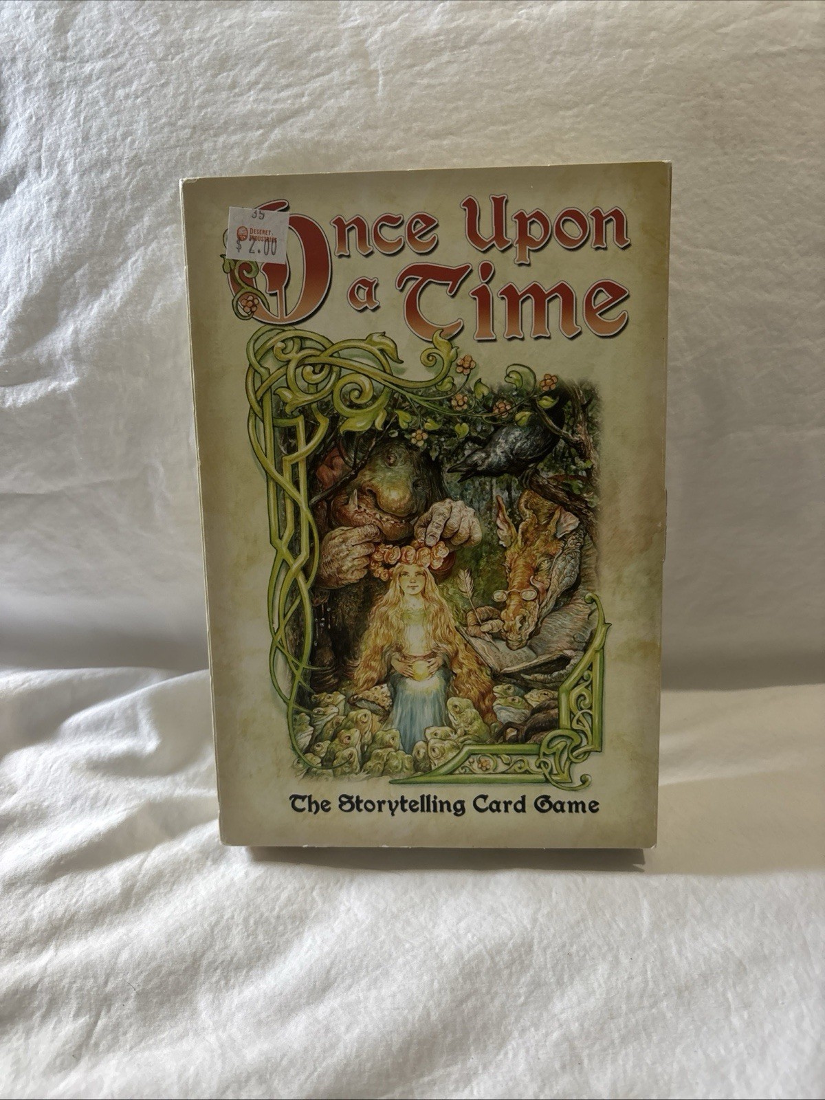Once Upon A Time The Storytelling Card Game Atlas Games AG1030 New Sealed Cards