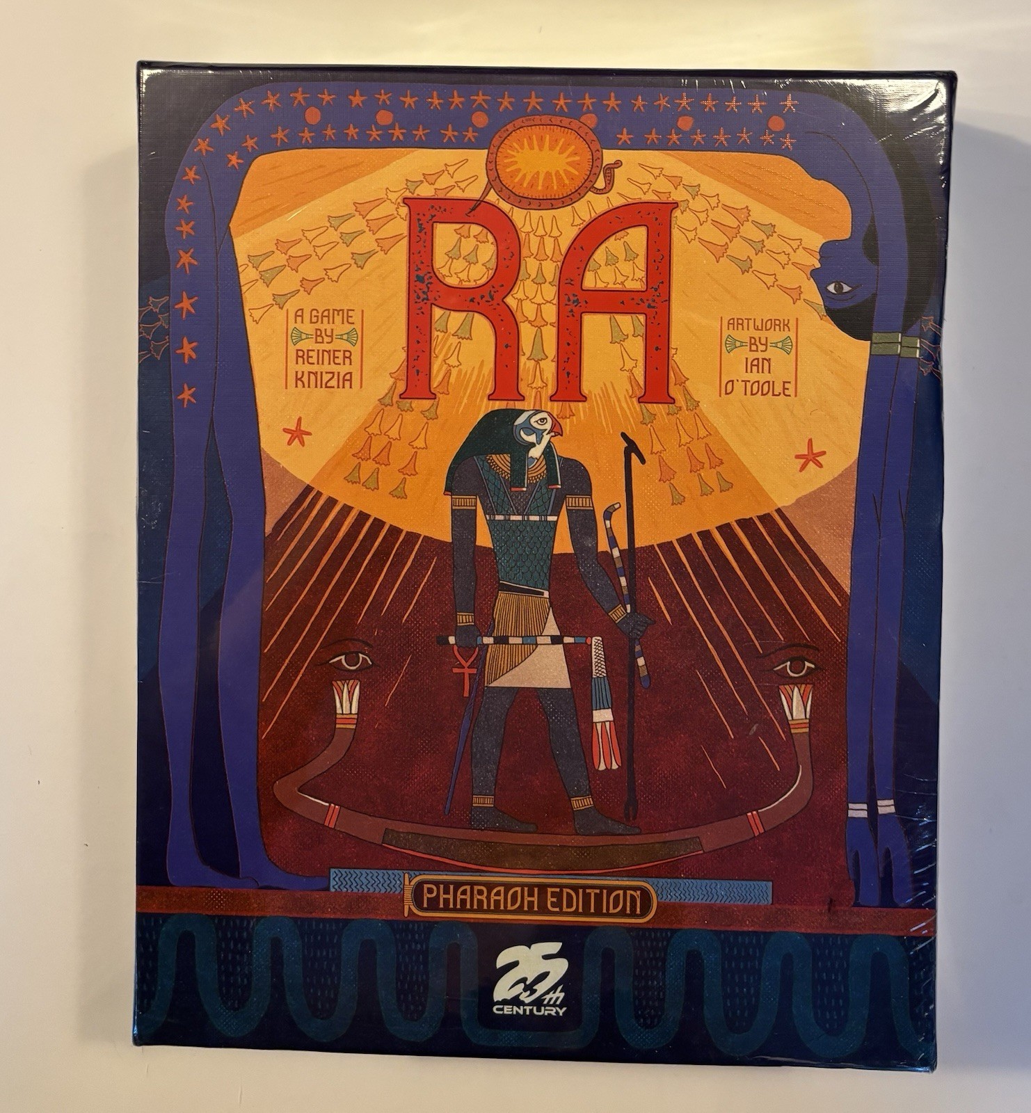 RA Deluxe Pharaoh Edition & Trader Expansion Set sealed