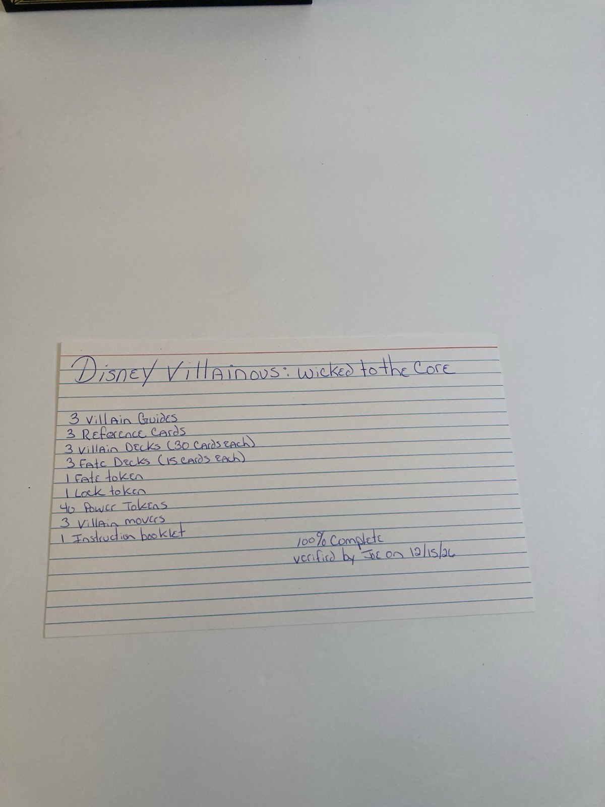 Disney Villainous The Worst Takes it All & Wicked to the Core LOT COMPLETE