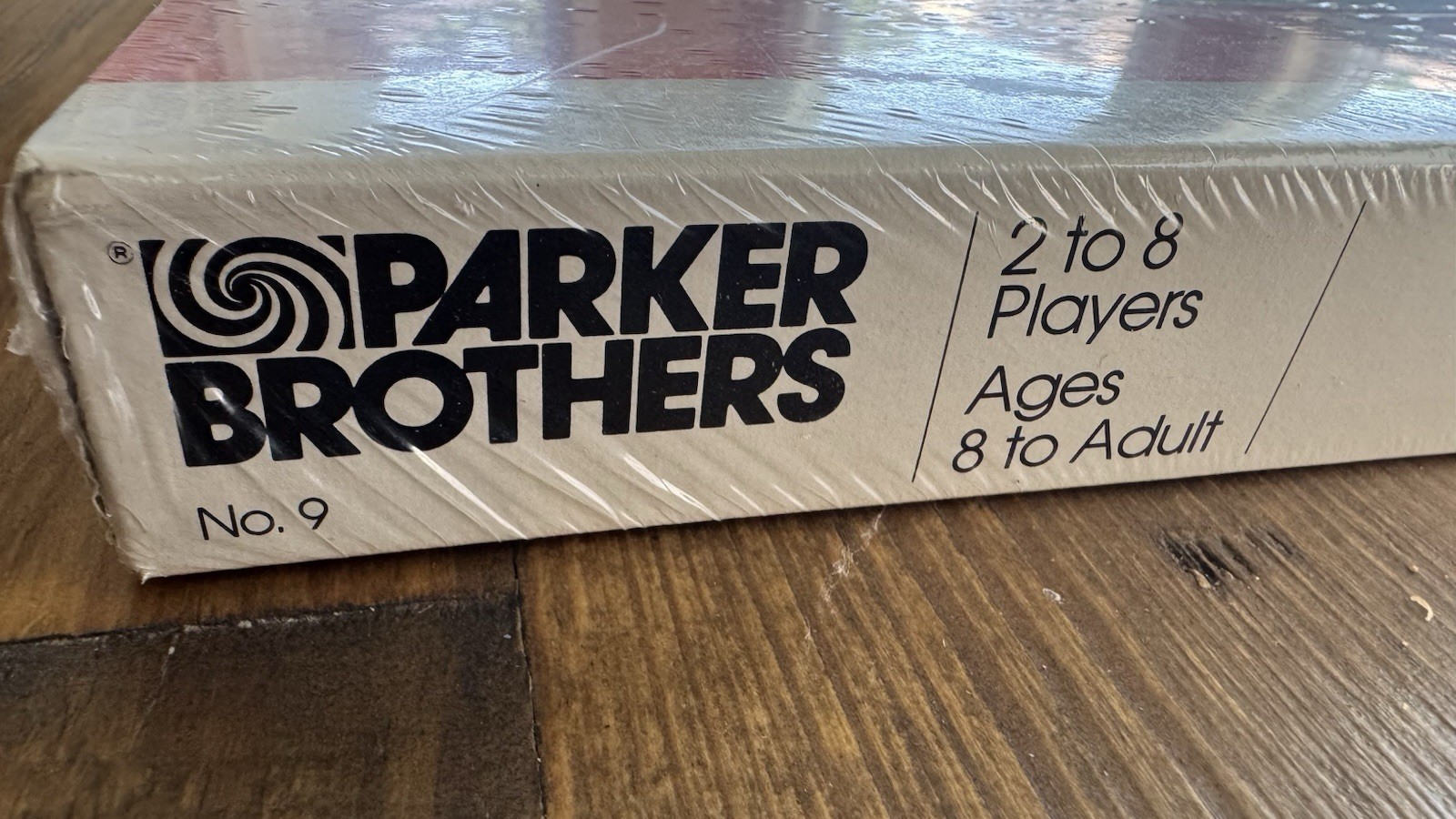 1975 Monopoly No. 9 Parker Brothers White Long Box Factory Sealed Vintage