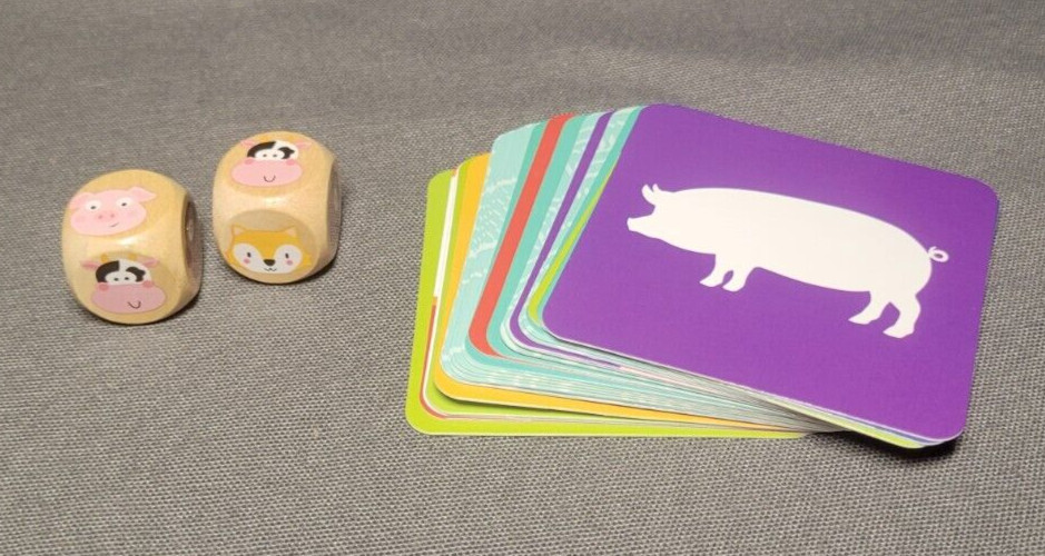ANIMAL STACKING GAME Nene Toys 3+ Years, 4 in 1 Family Game – BOXED