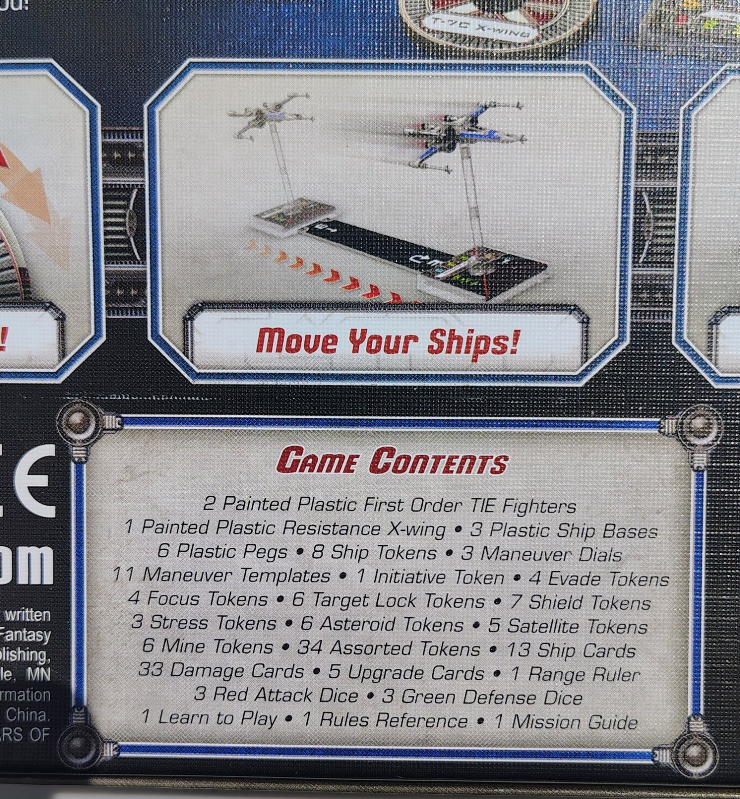 Fantasy Flight Games Star Wars X-Wing Miniatures Game 1st edition Core Set