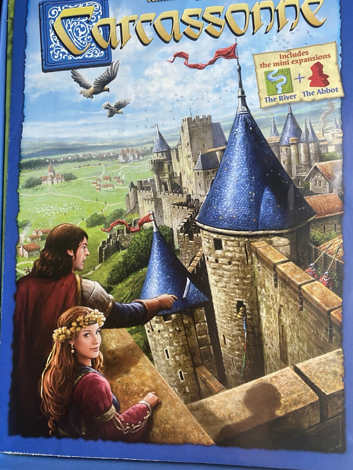 Z-Man Games Carcassonne Board Game with The River Expansion 2012