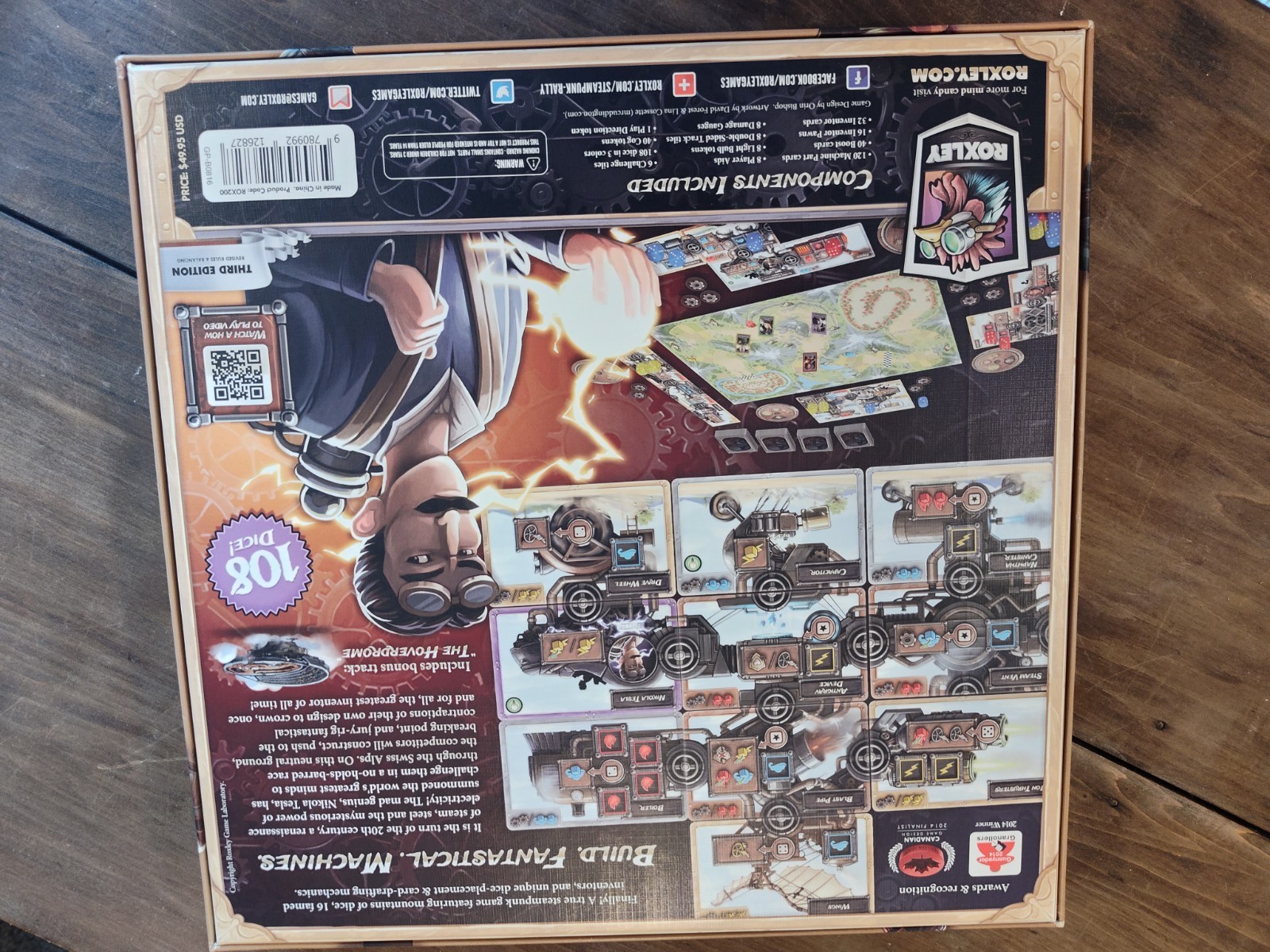 Steampunk Rally: board game – Played Once