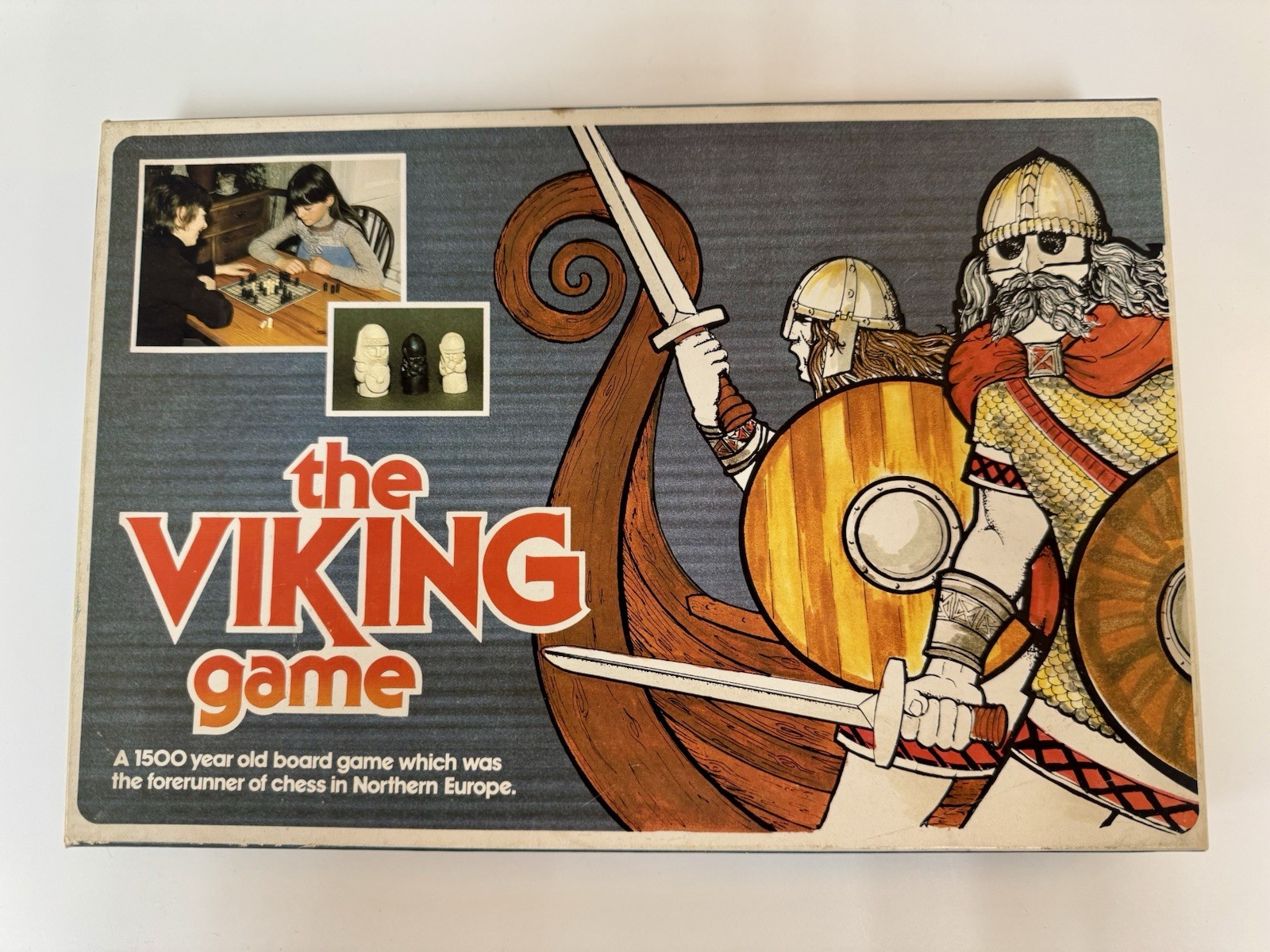 HNEFATAFL – The VIKING GAME 1981 by History Craft Made In England 100% Complete