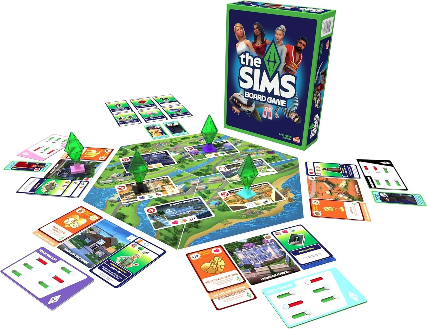 Goliath the Sims Board Game | Family Strategy Game | Craft Your Story, Collect M